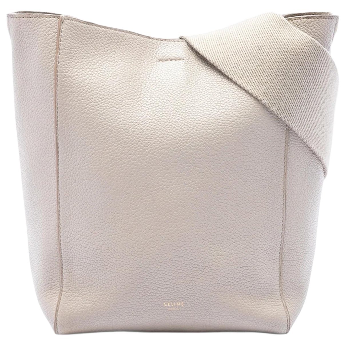 Seau Sangle leather tote