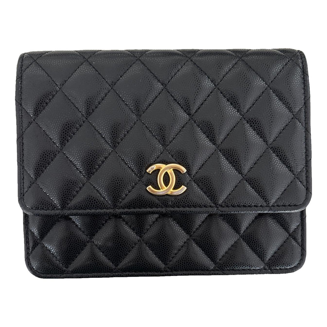 Wallet On Chain Timeless/Classique leather crossbody bag