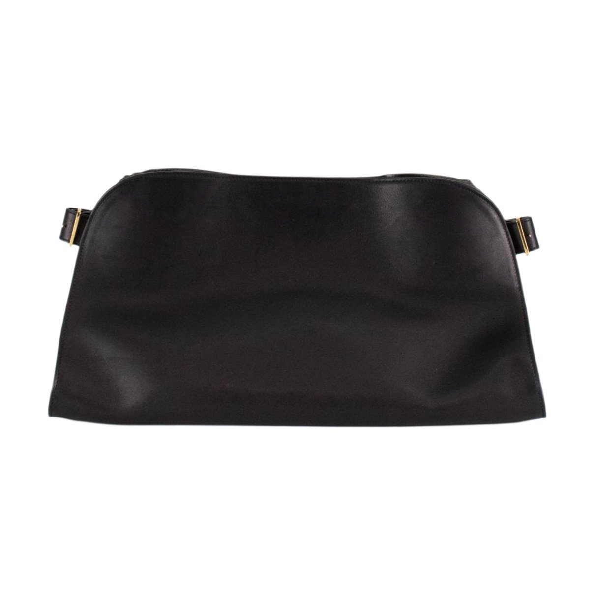 The Row Margaux leather clutch bag