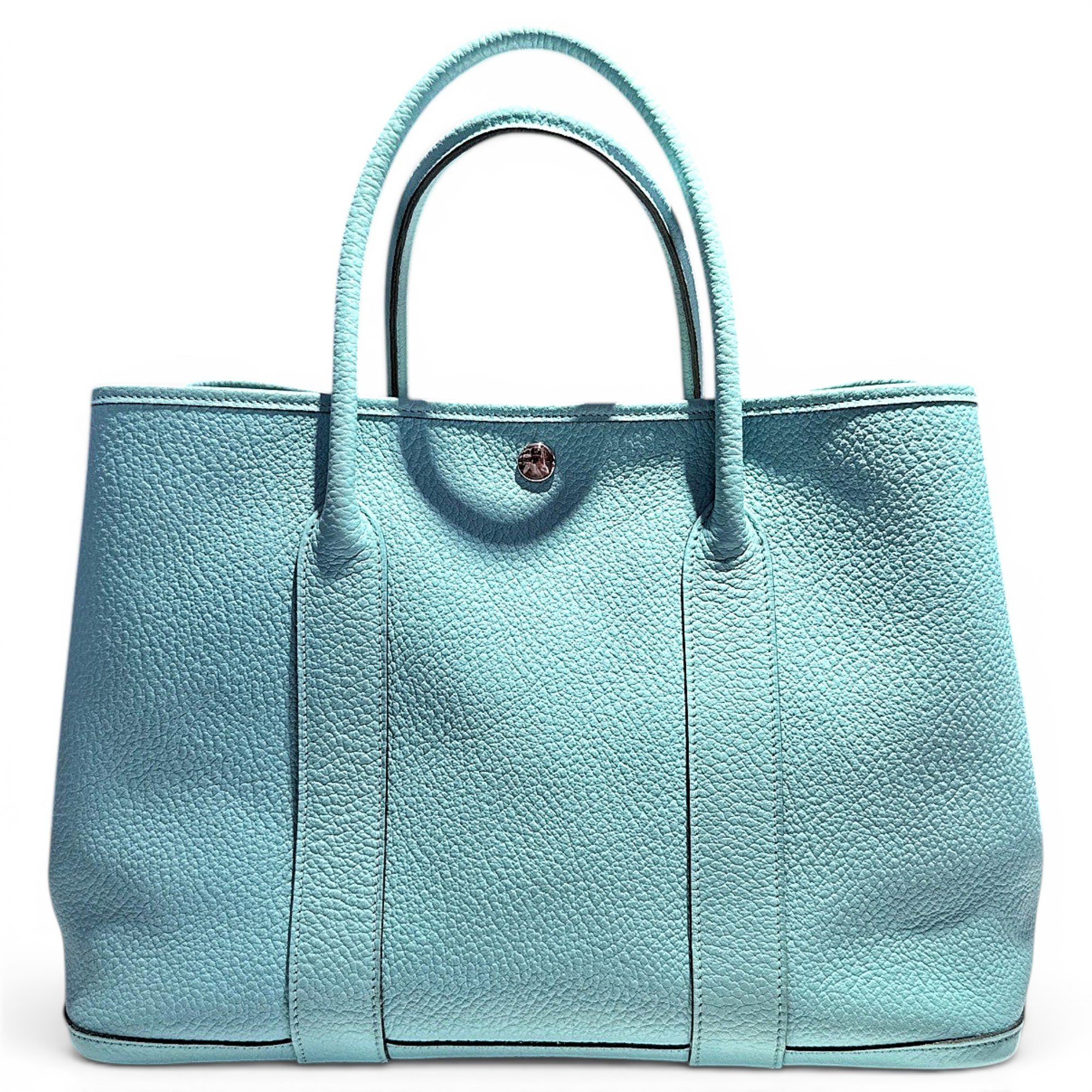 Garden Party leather handbag