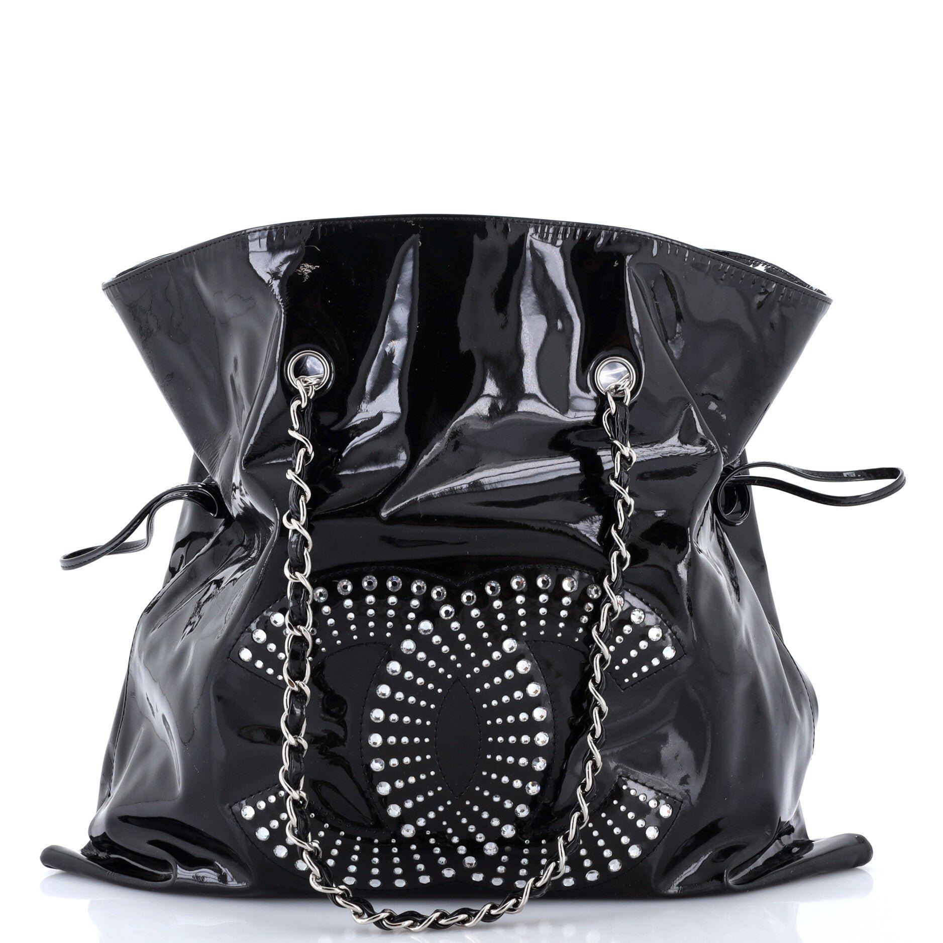 Bon Bon Tote Strass Embellished Patent Large