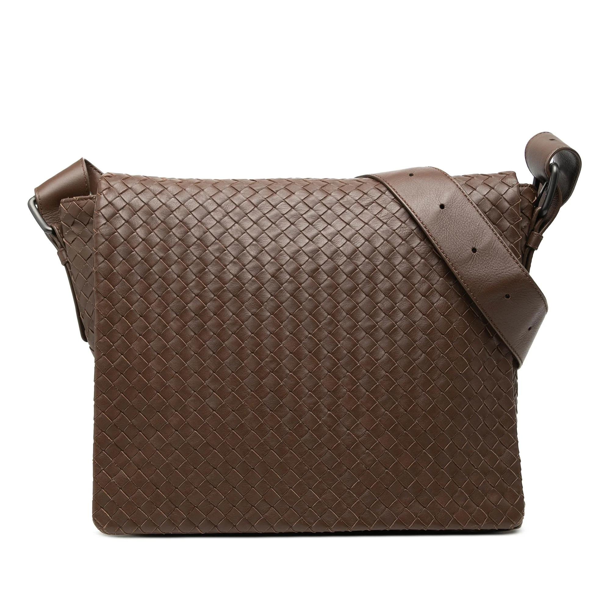 Veneta leather crossbody bag