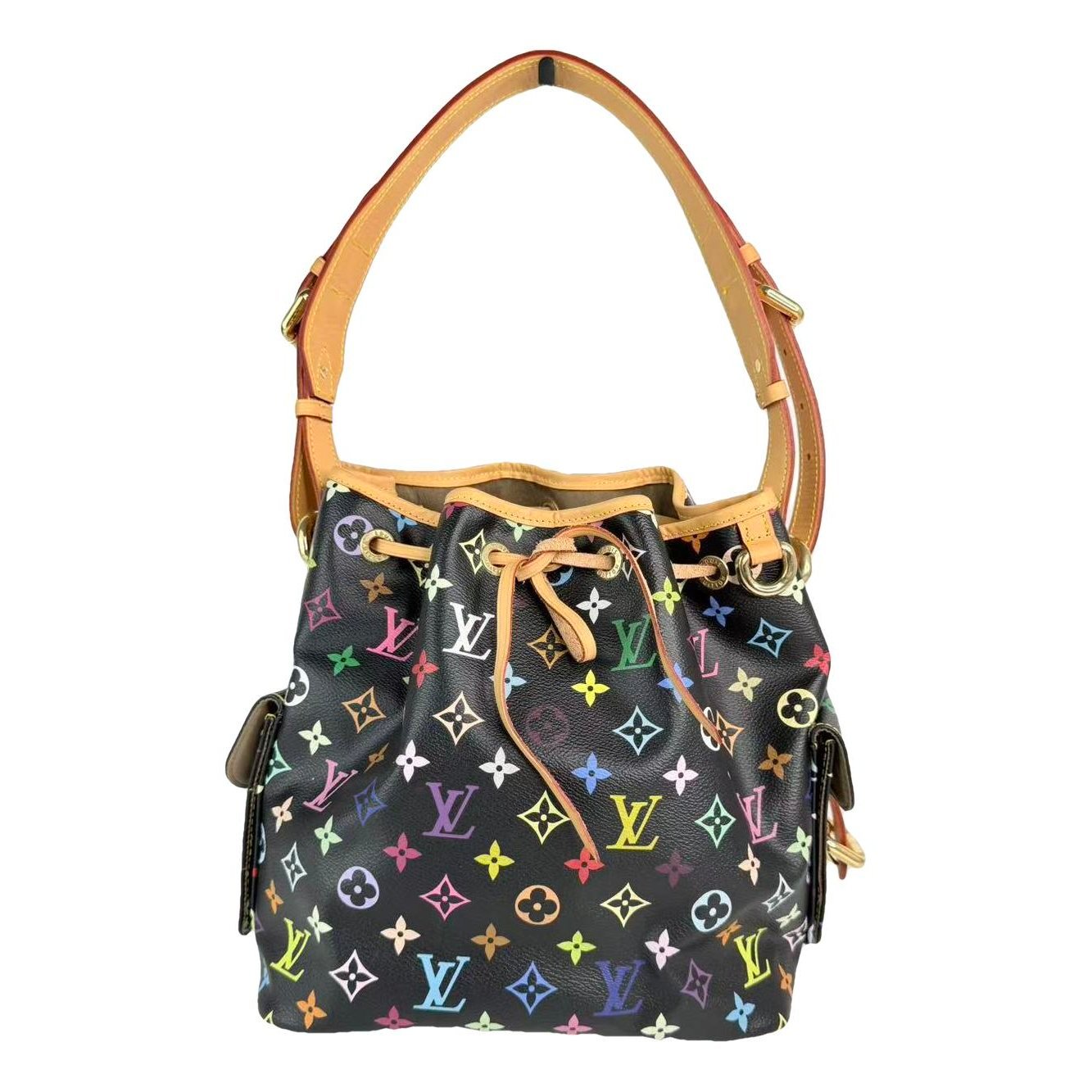 Petit Noé trunk leather handbag