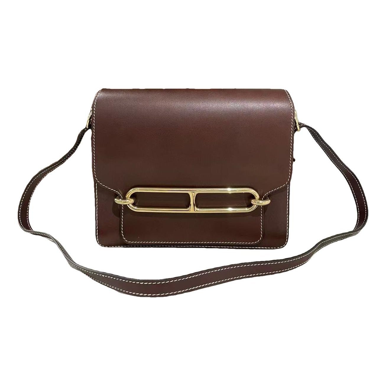 Roulis leather crossbody bag