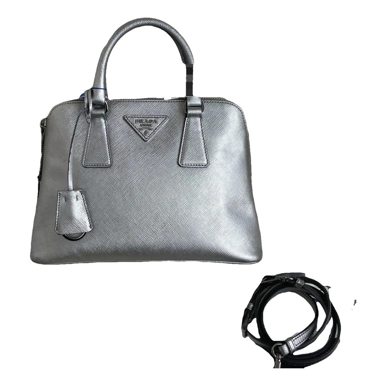 Promenade leather handbag