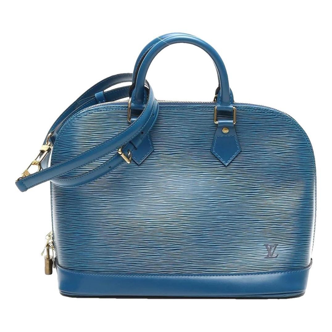 Alma leather handbag
