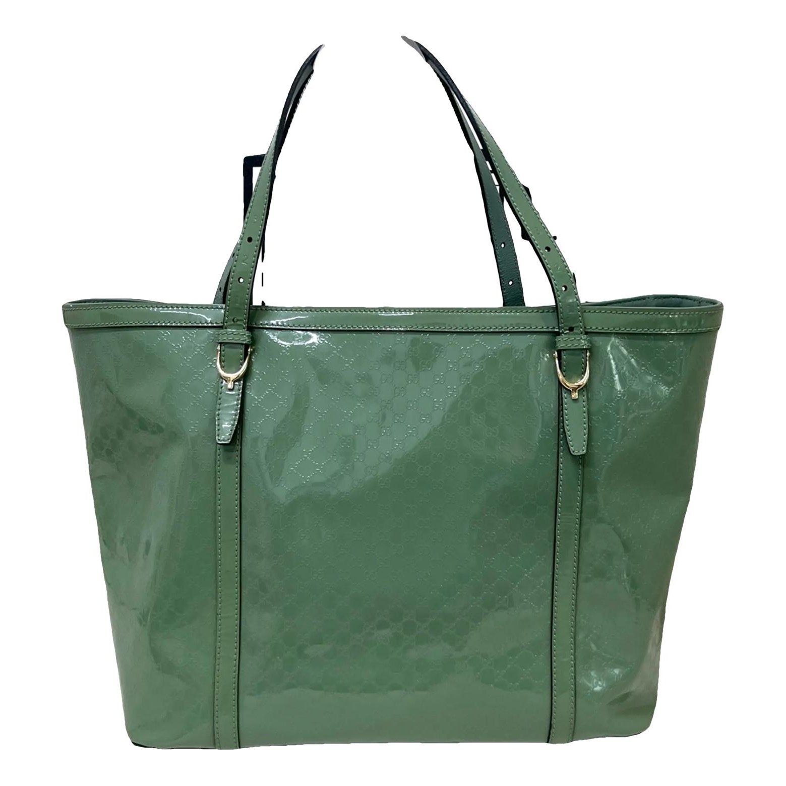 Ophidia patent leather handbag