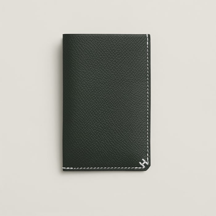 Vert Foncé H Sellier Card Holder