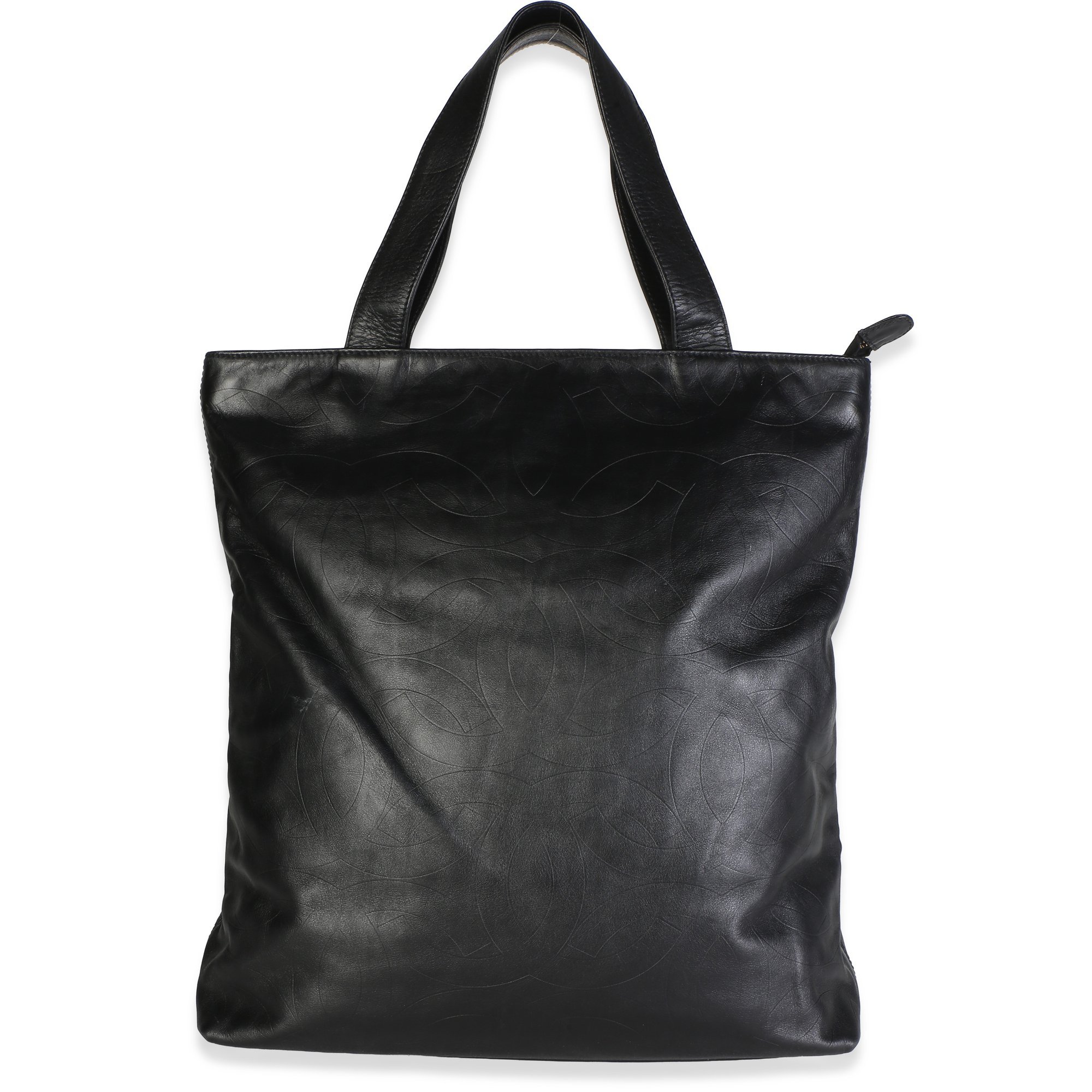 Leather tote