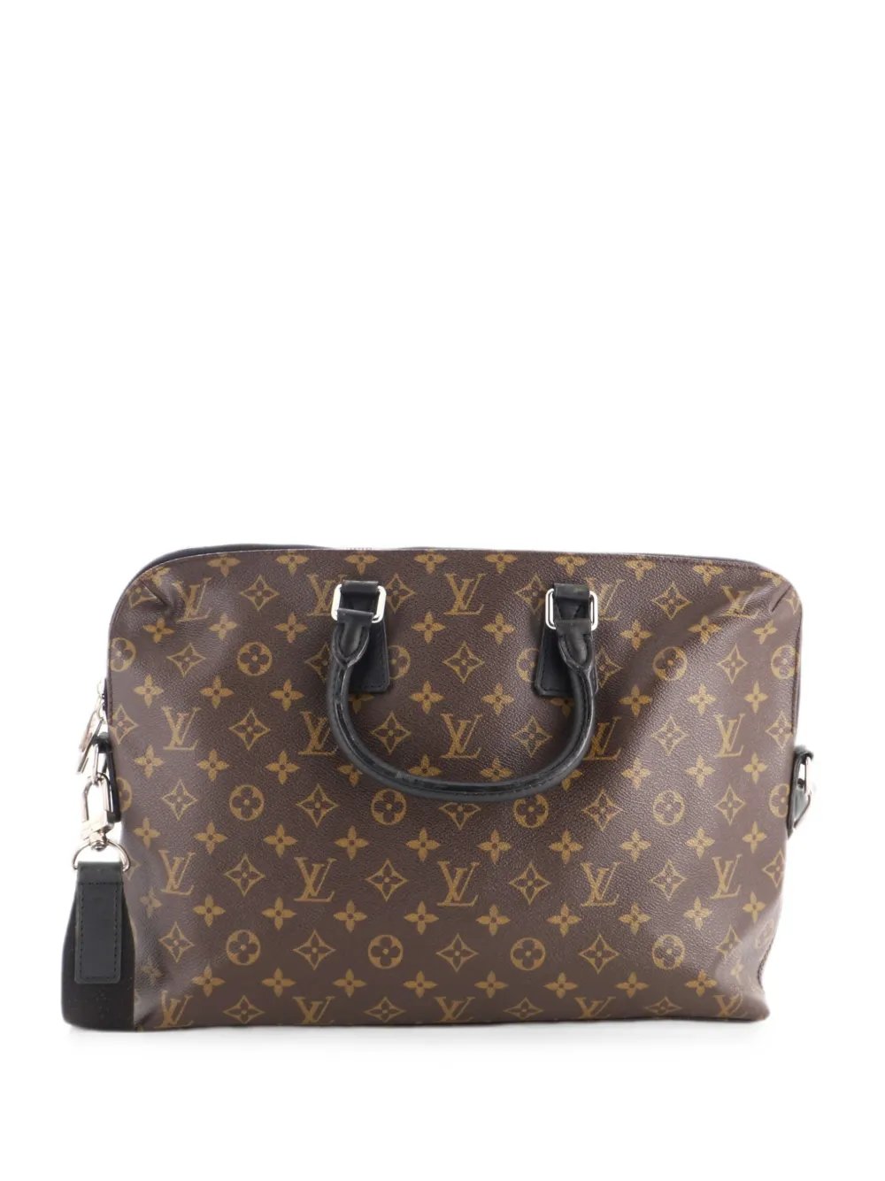 Porte-Documents Jour Bag Macassar Monogram Canvas business bag