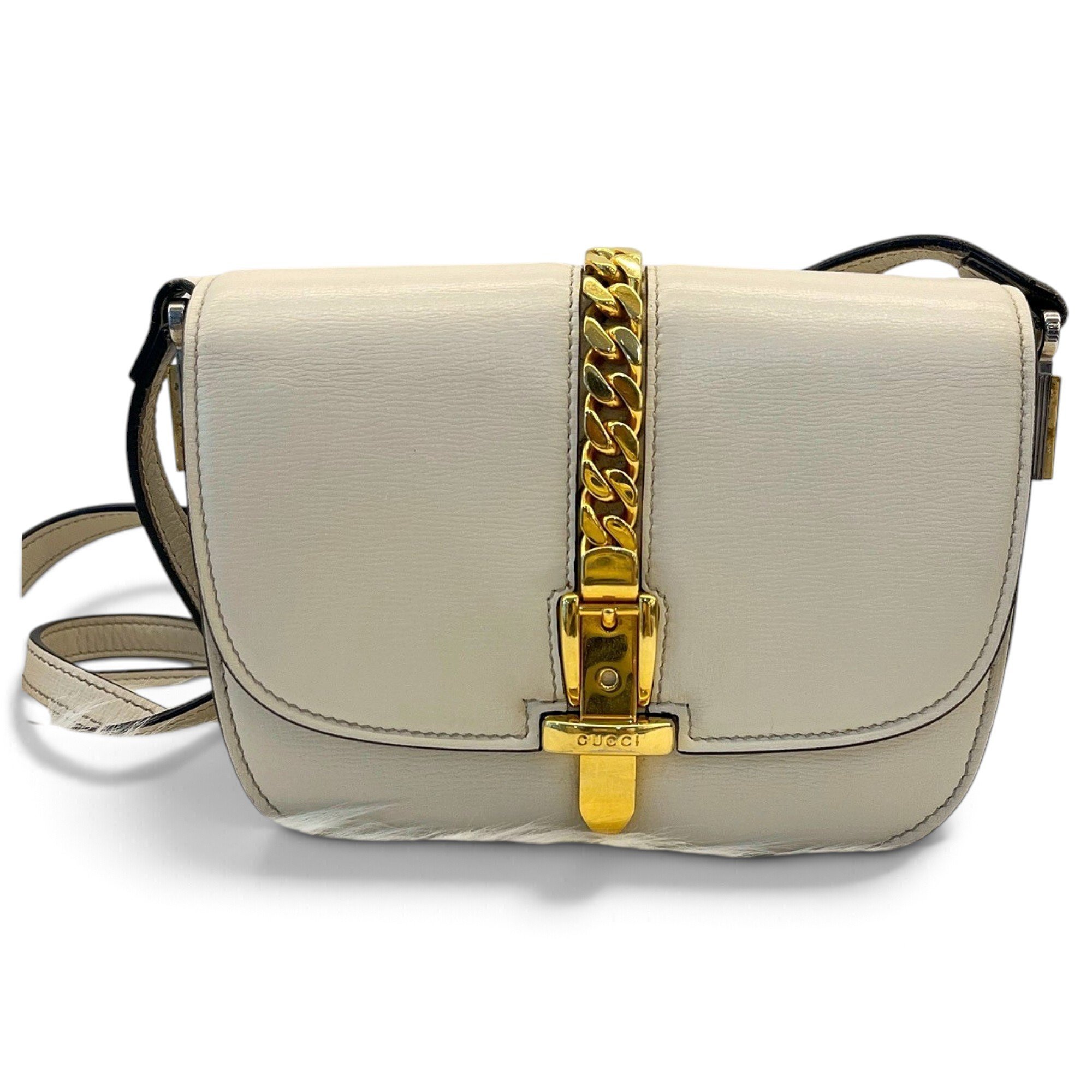 Leather crossbody bag
