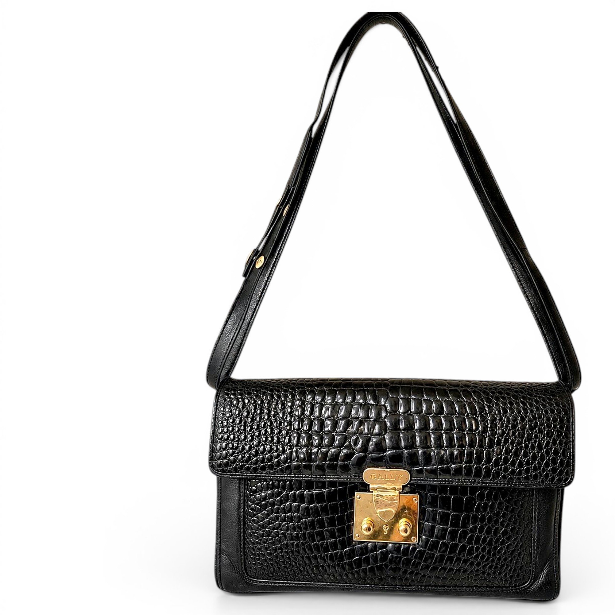 Leather crossbody bag