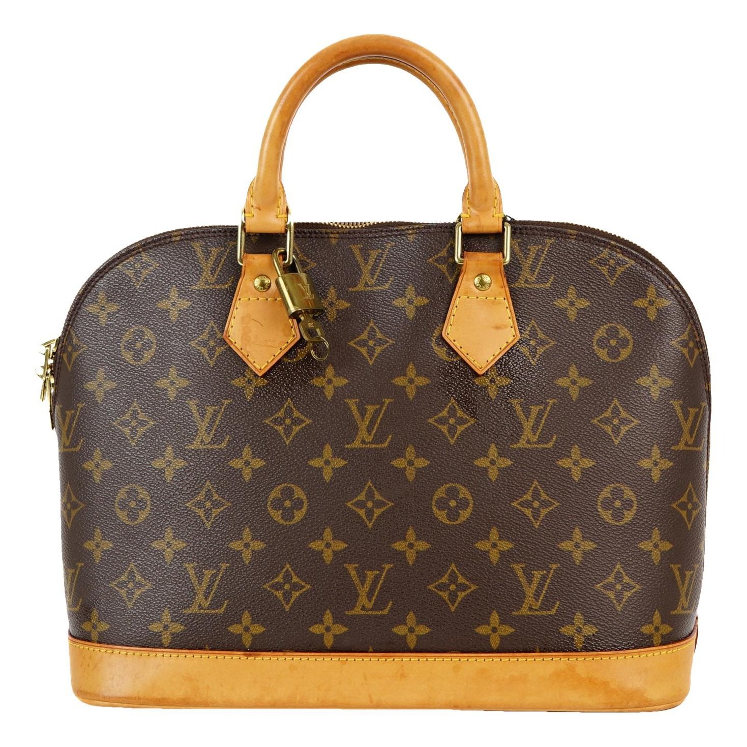 Alma leather handbag