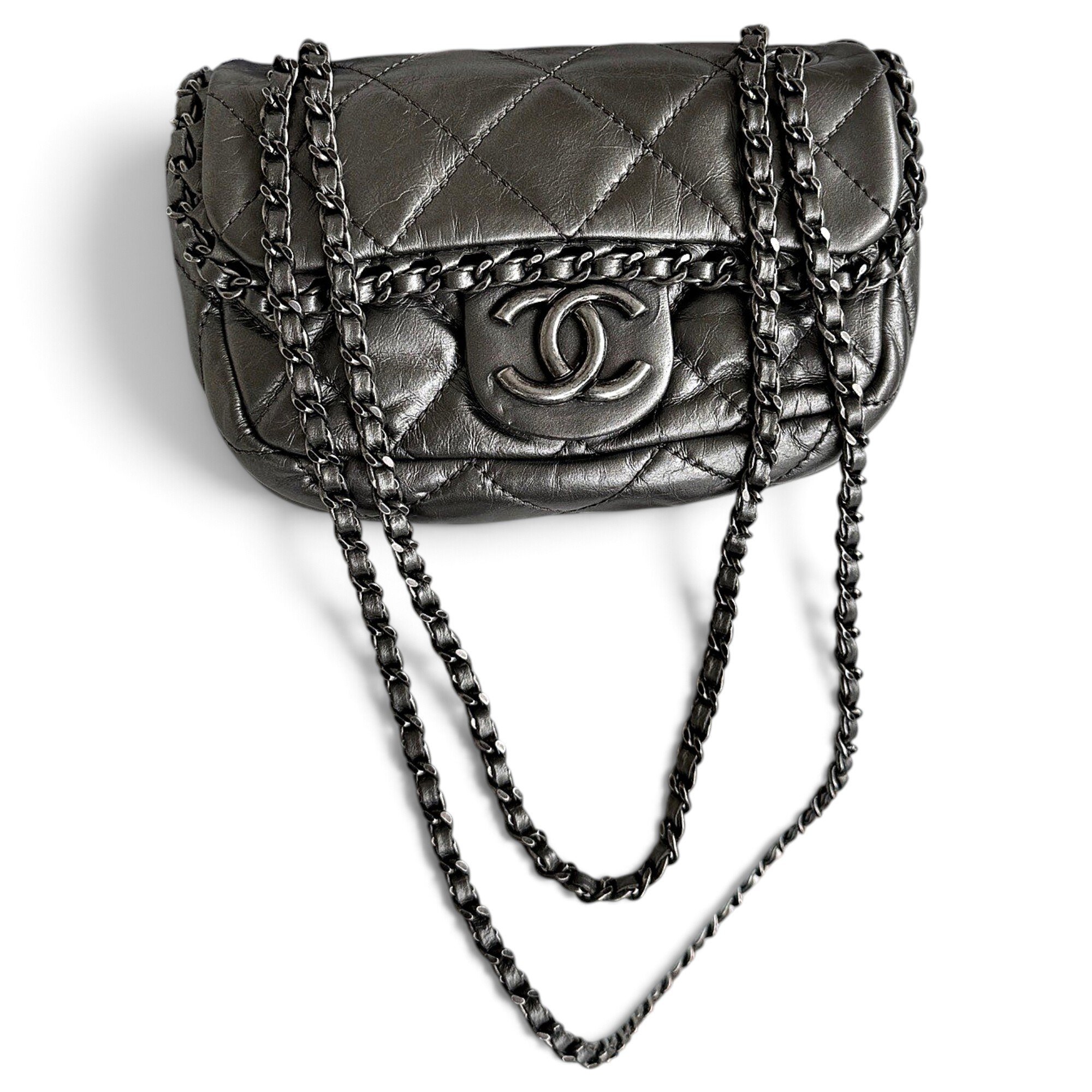 Leather handbag