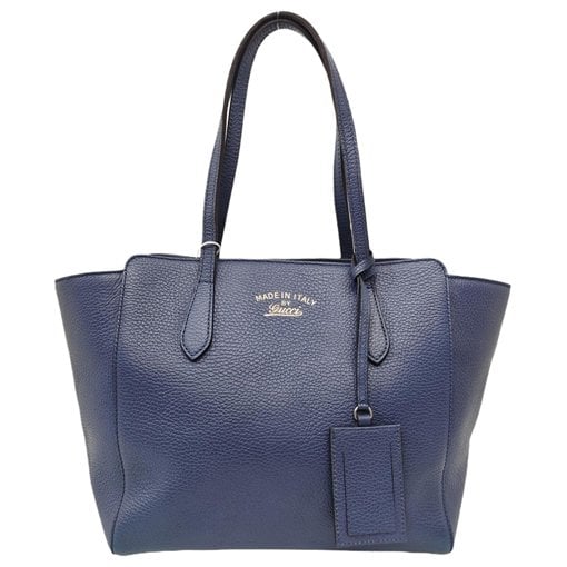 Swing leather handbag