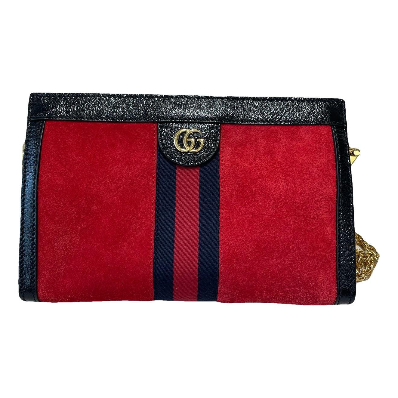 Ophidia Chain leather handbag