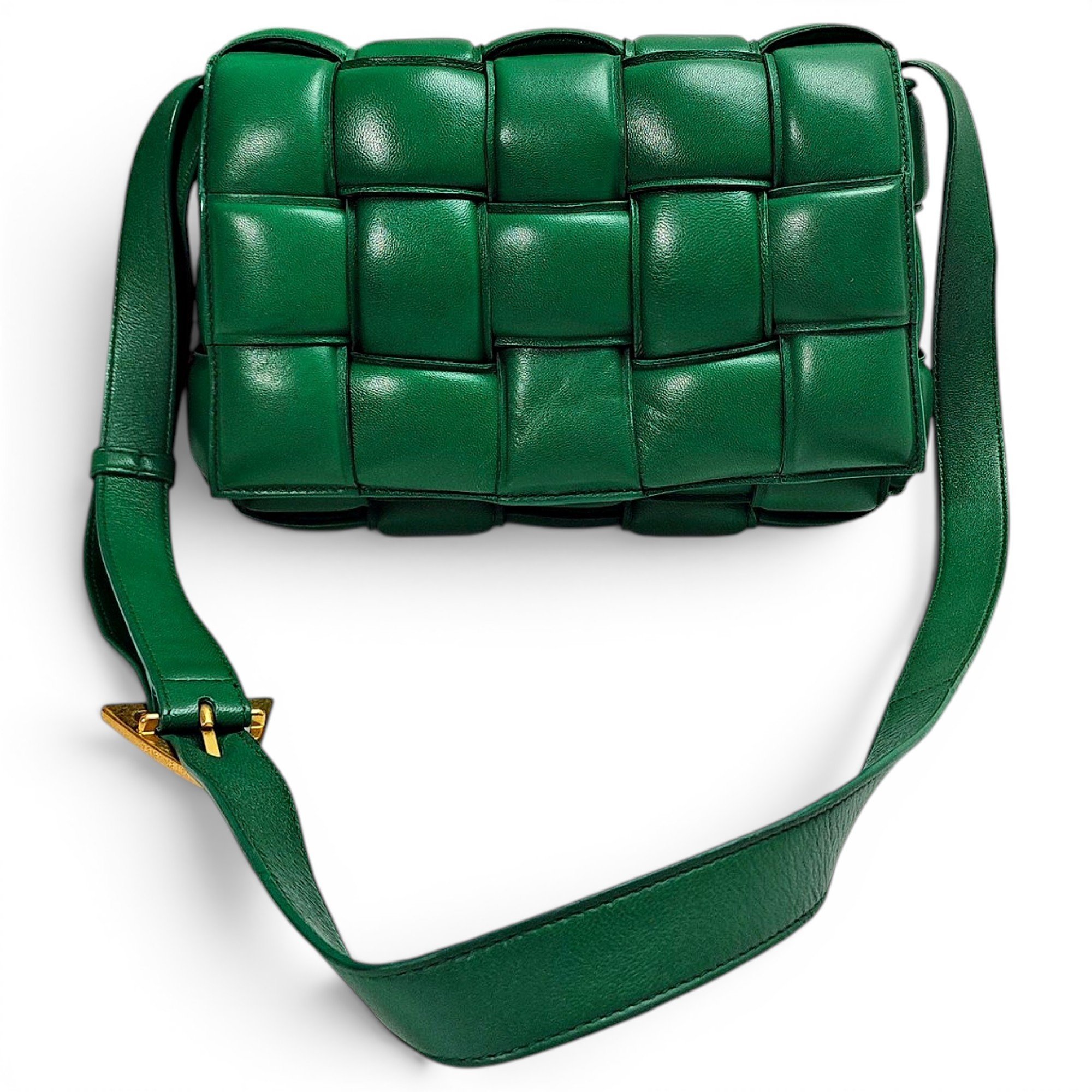 Cassette Padded leather handbag