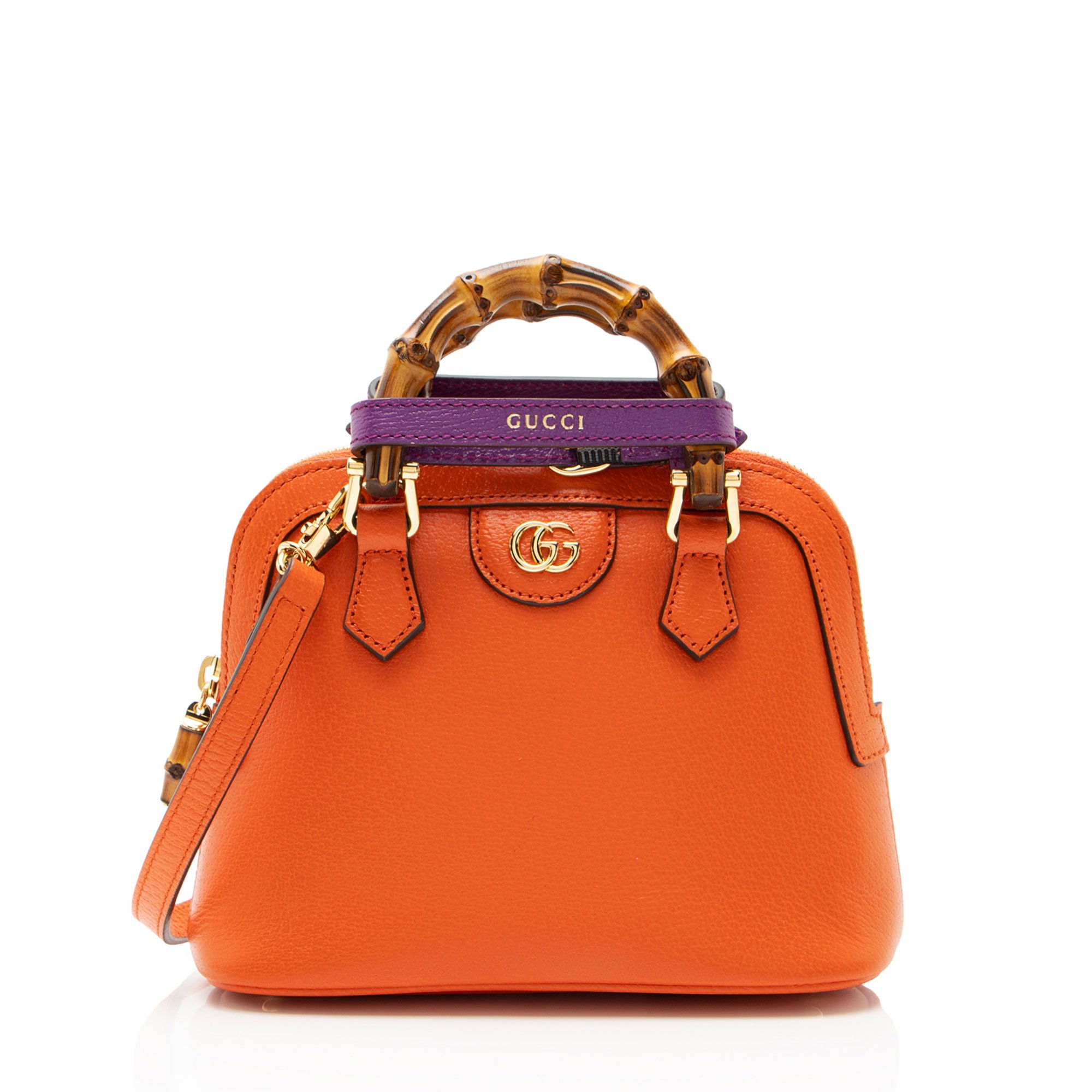 Bamboo leather satchel