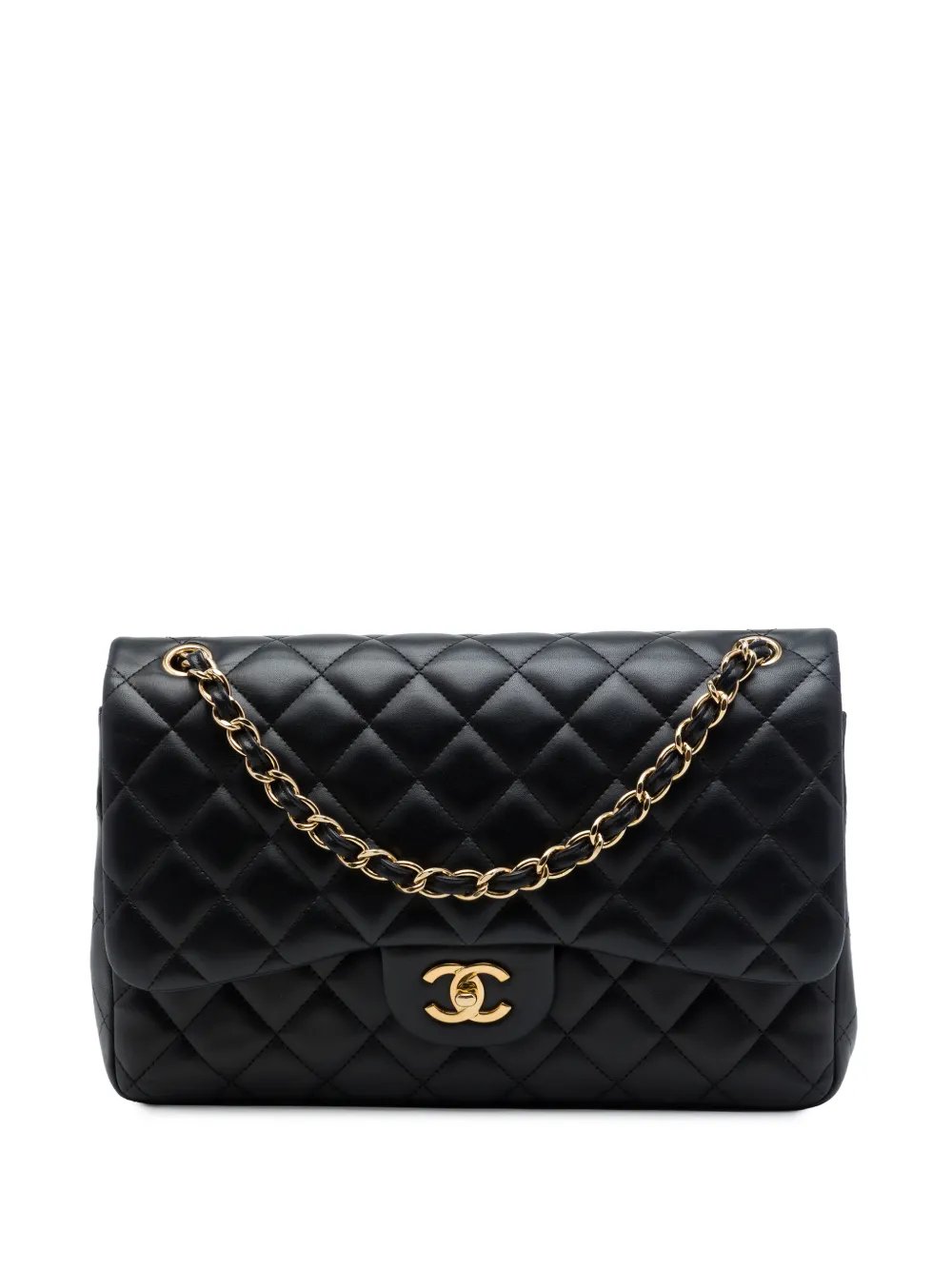 2011 Jumbo Classic Lambskin Double Flap shoulder bag