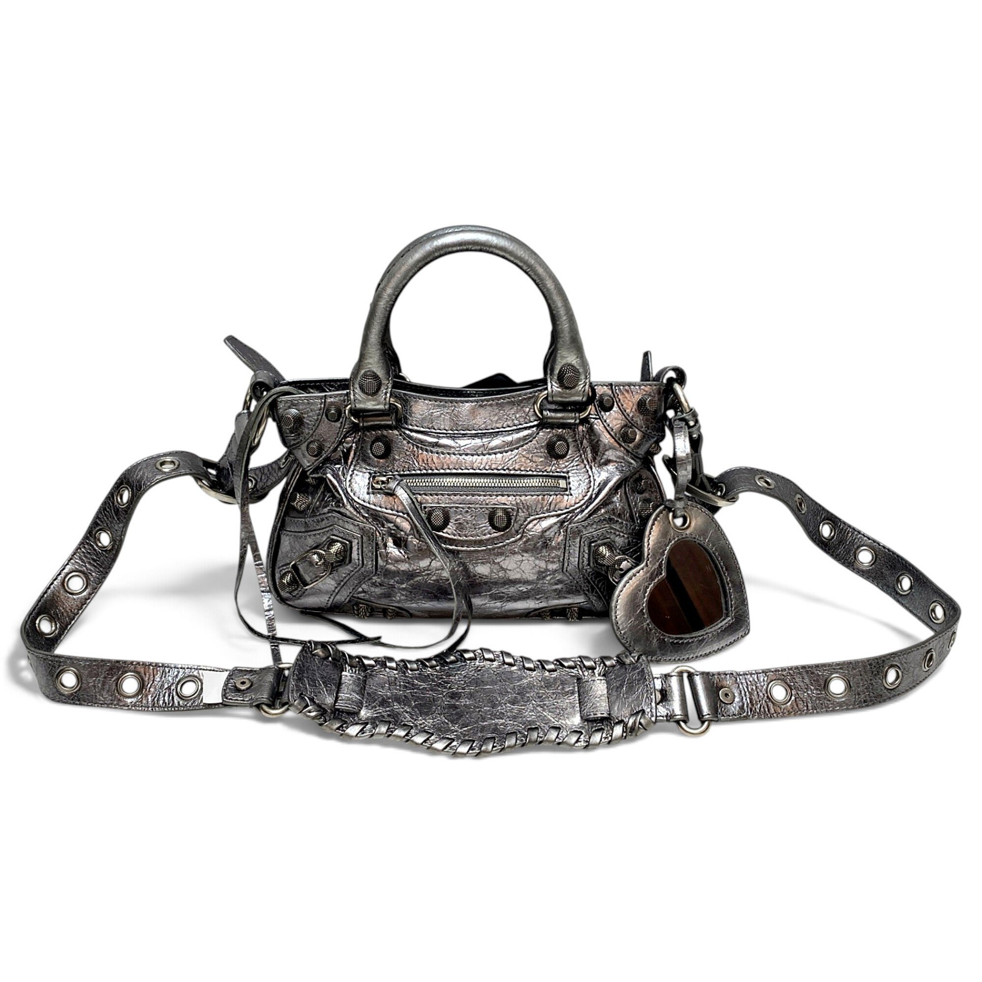 Le Cagole leather handbag