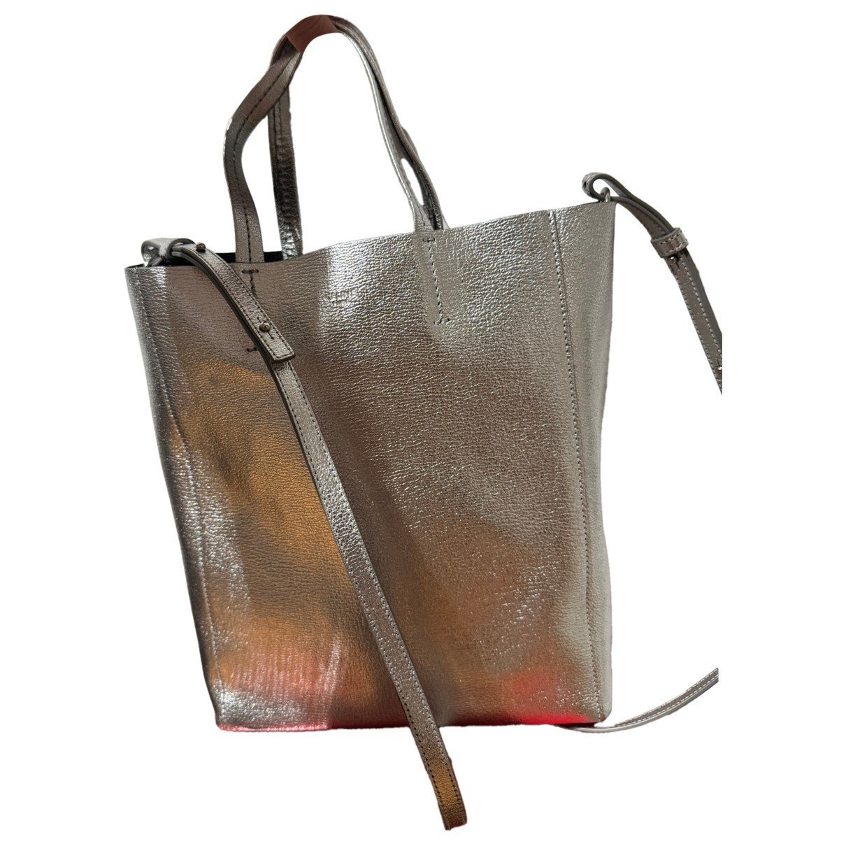 Celine Cabas leather crossbody bag