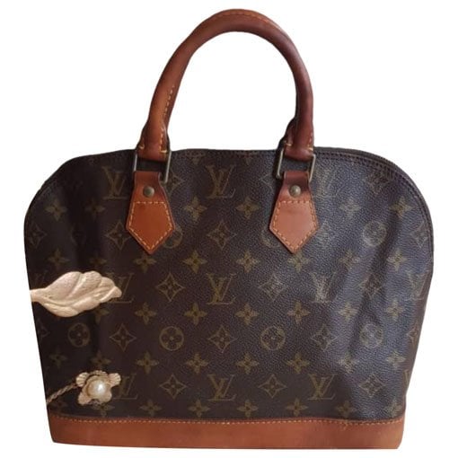 Alma leather handbag