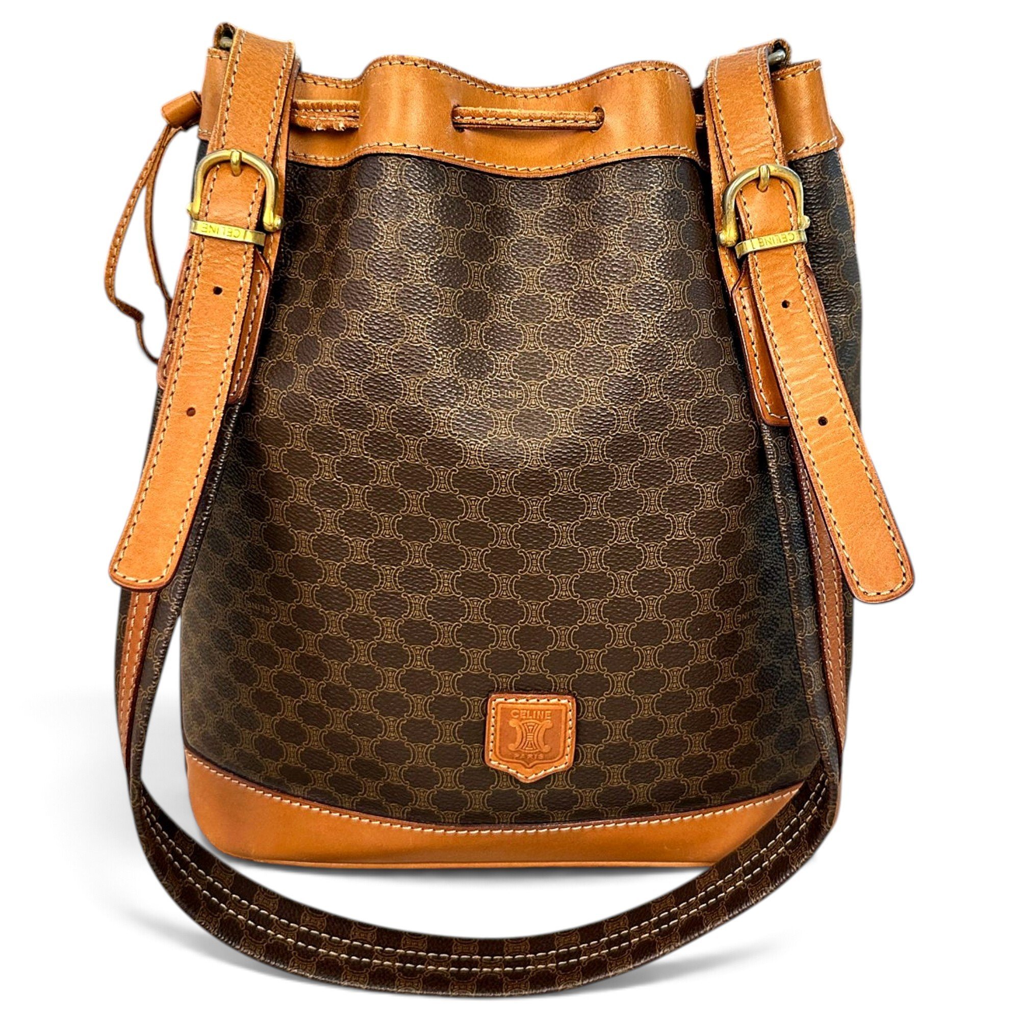 SAC SEAU leather handbag