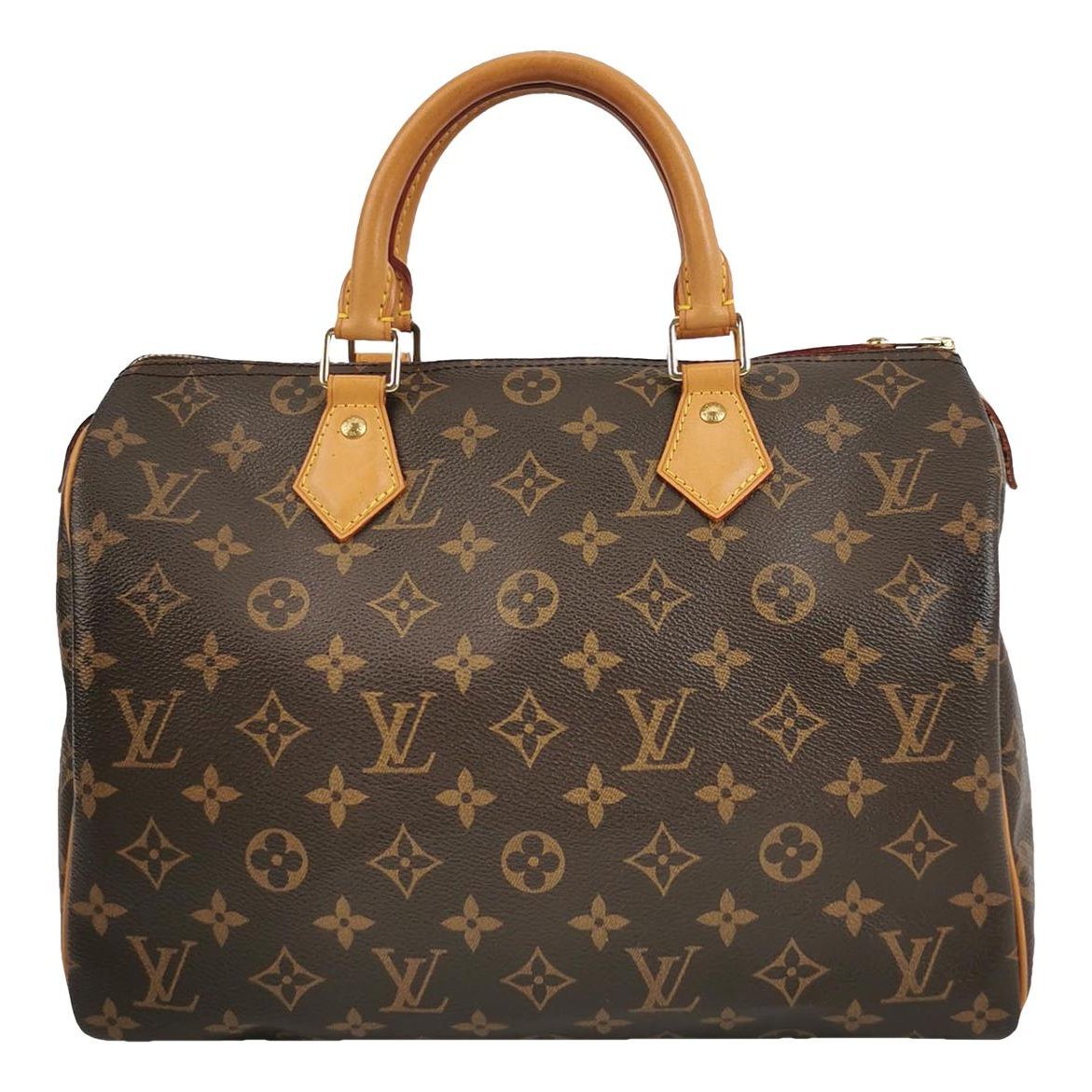 Speedy leather handbag