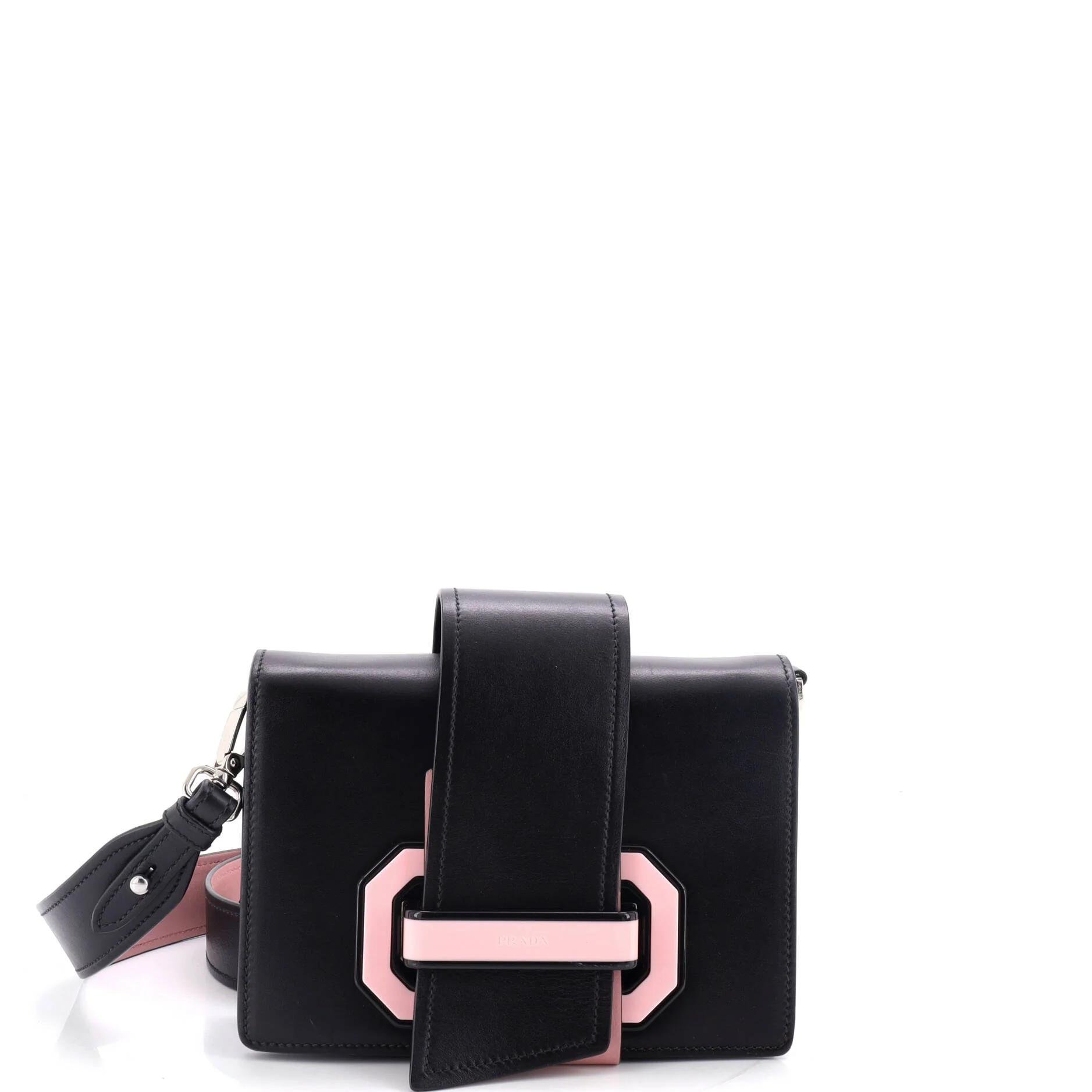 Leather crossbody bag