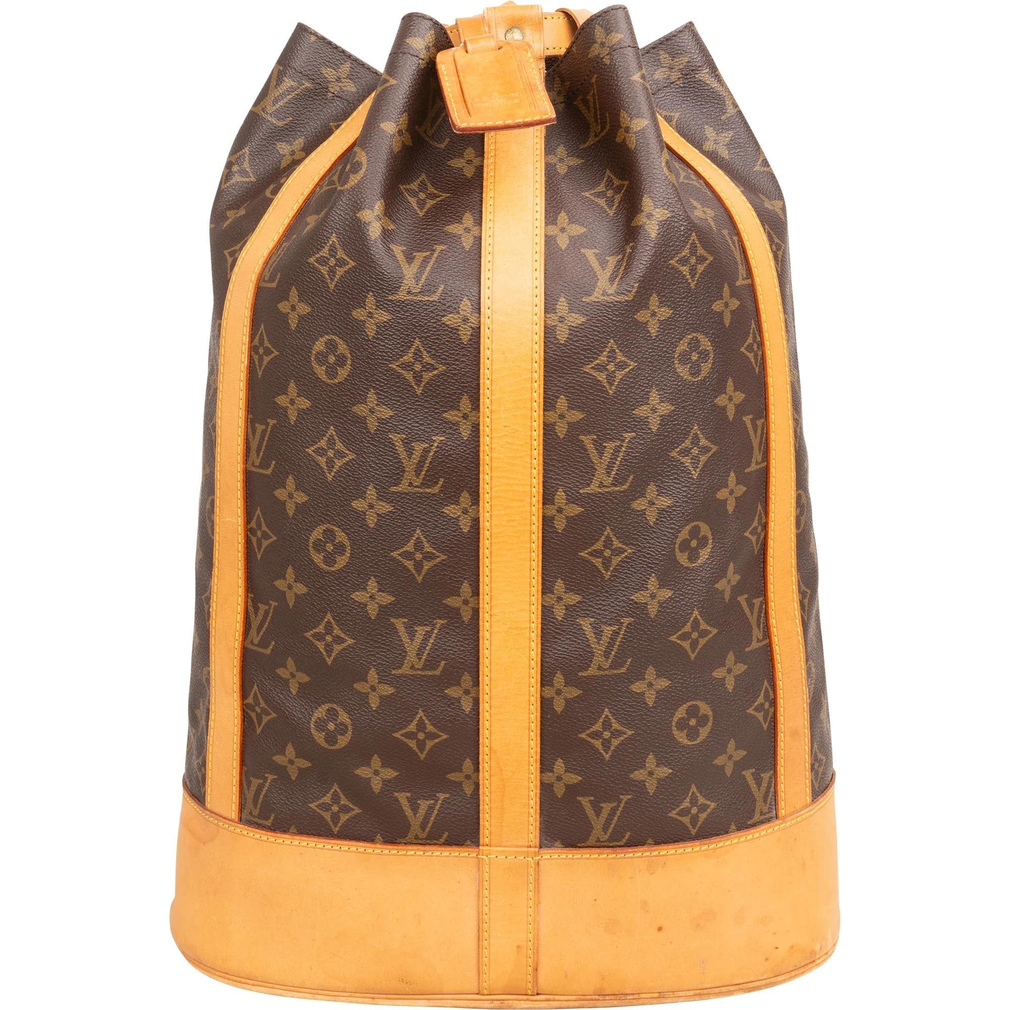 Randonnée leather backpack