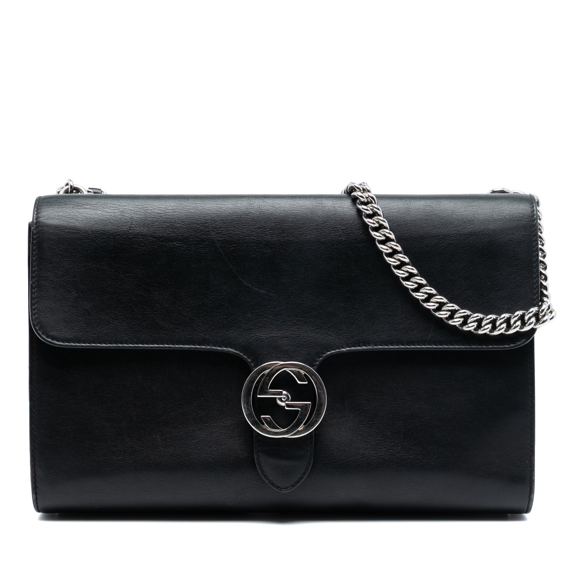 Leather crossbody bag