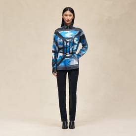 Chemise imprimé « Perspective »