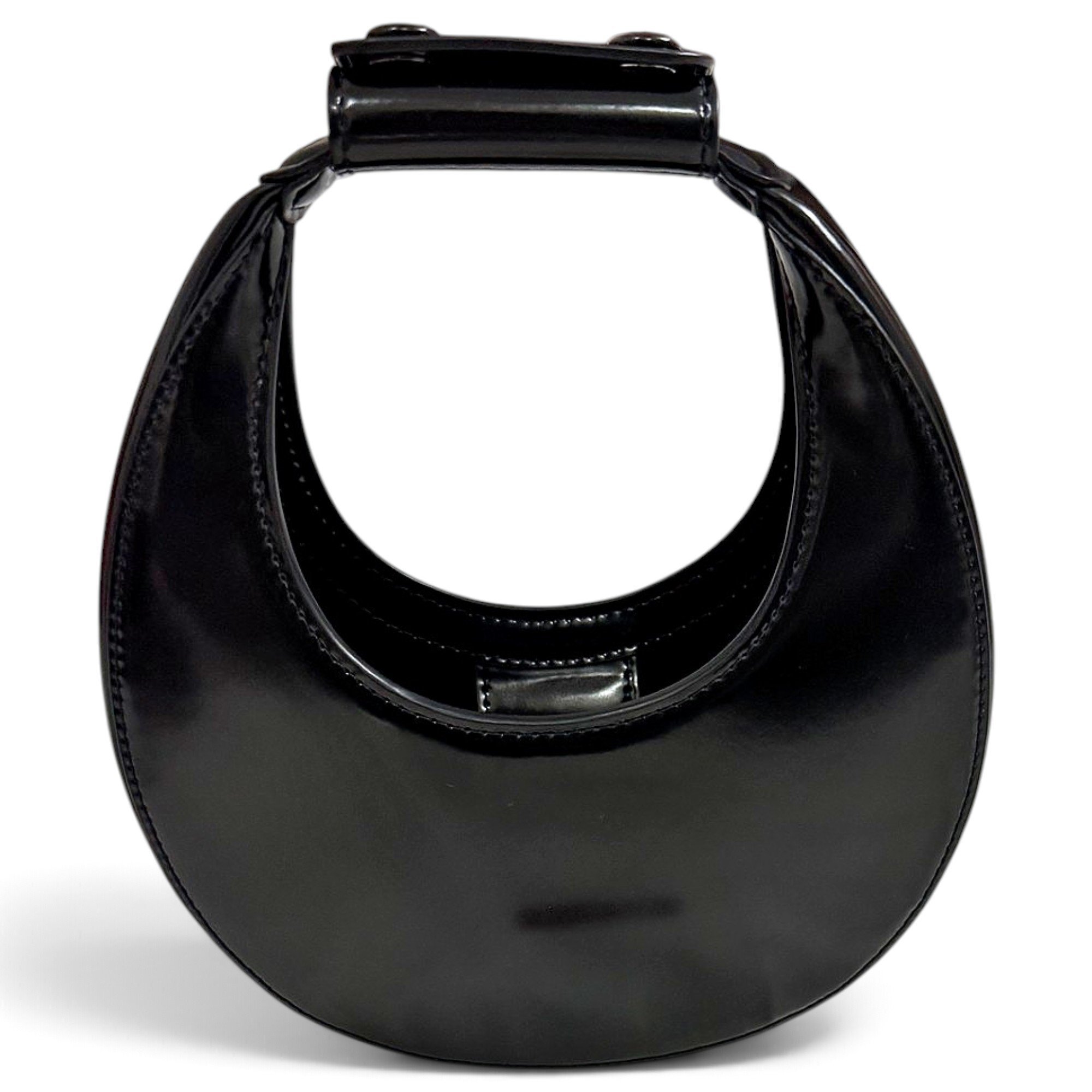 Moon leather handbag