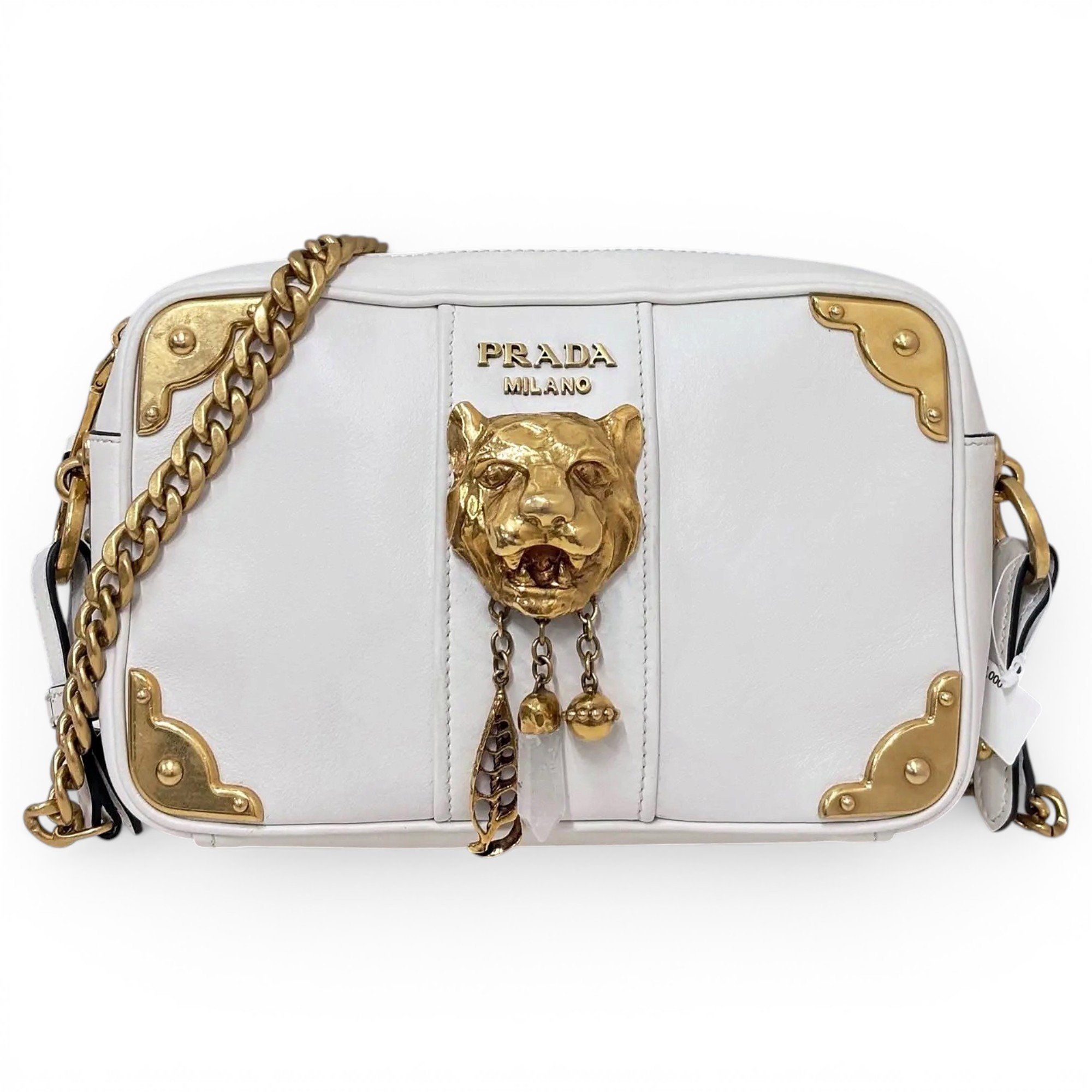 Leather crossbody bag