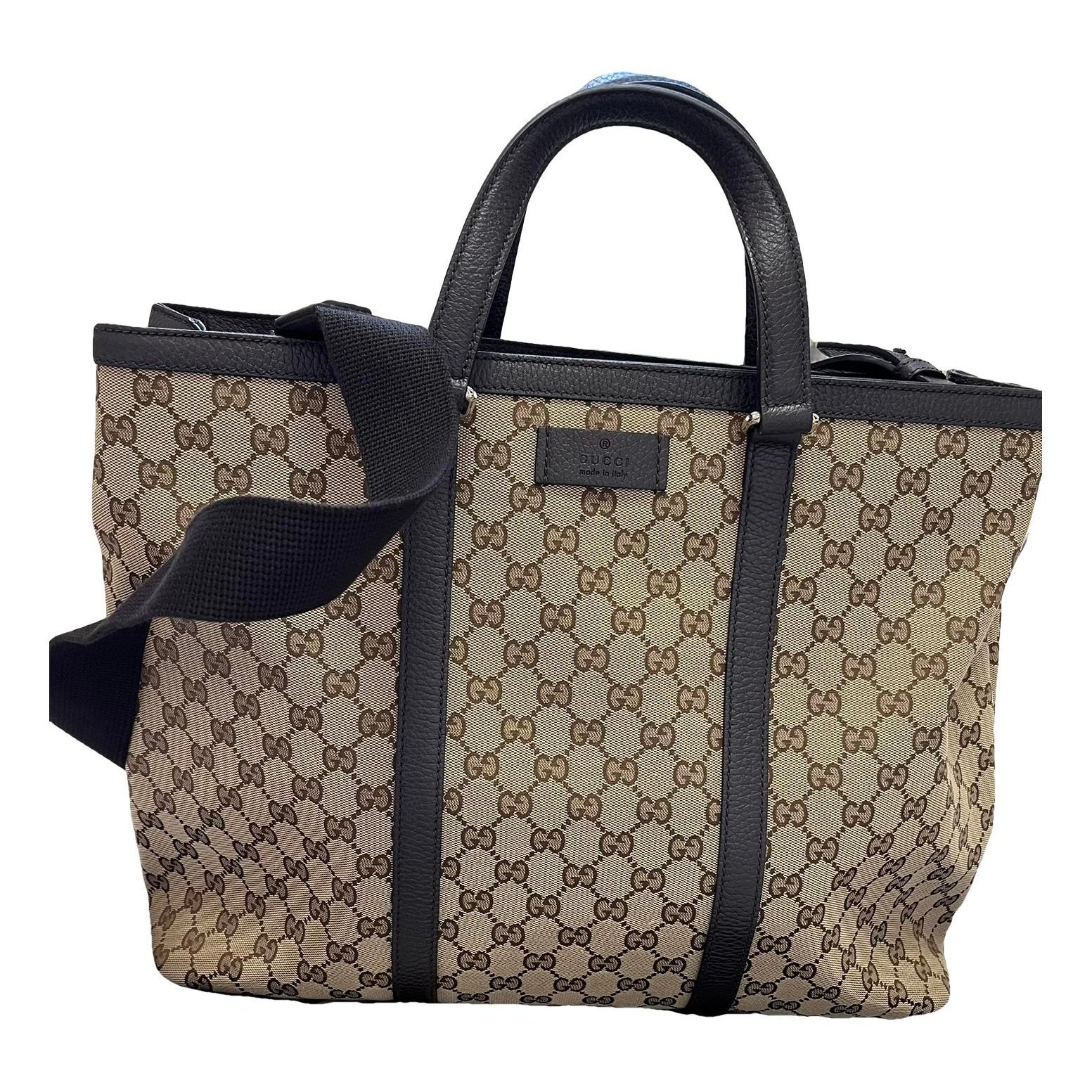 Leather tote
