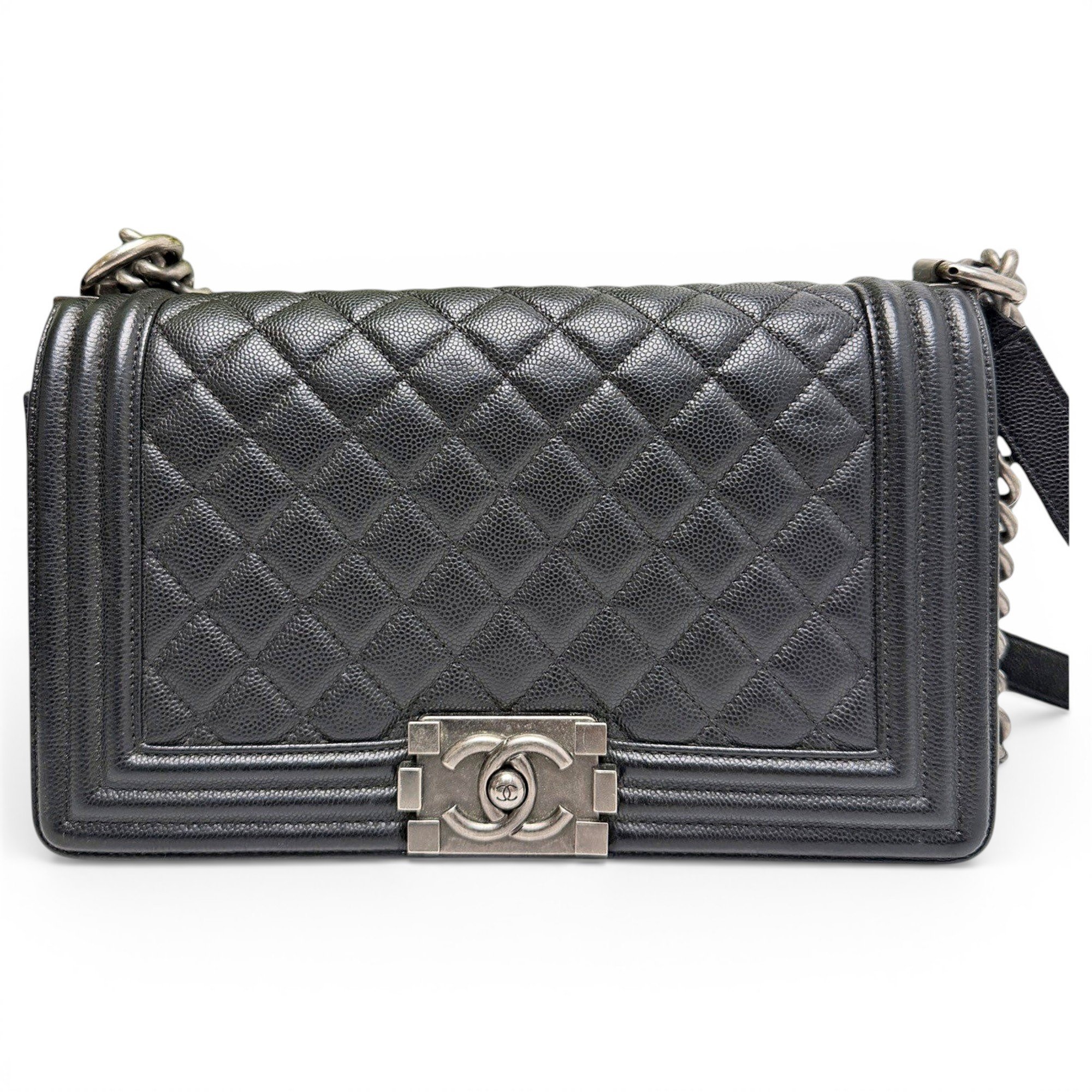 Boy leather crossbody bag