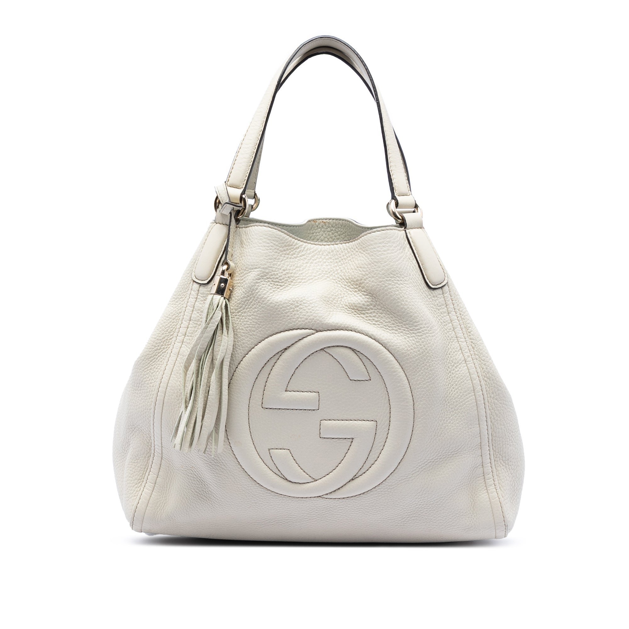Leather tote