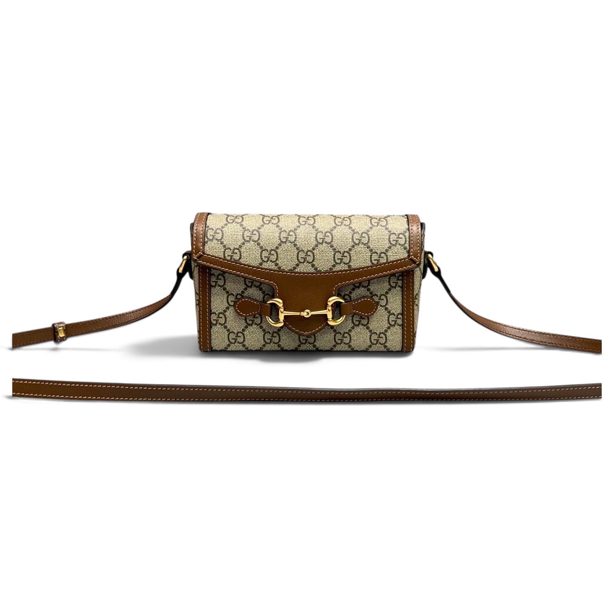 Horsebit 1955 leather crossbody bag