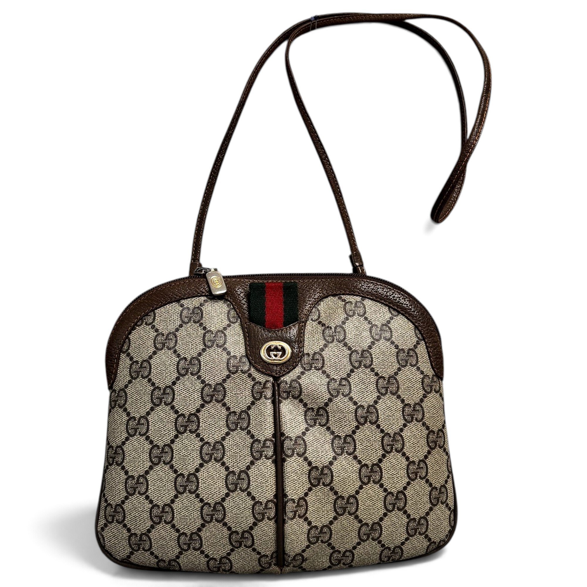 Ophidia leather handbag
