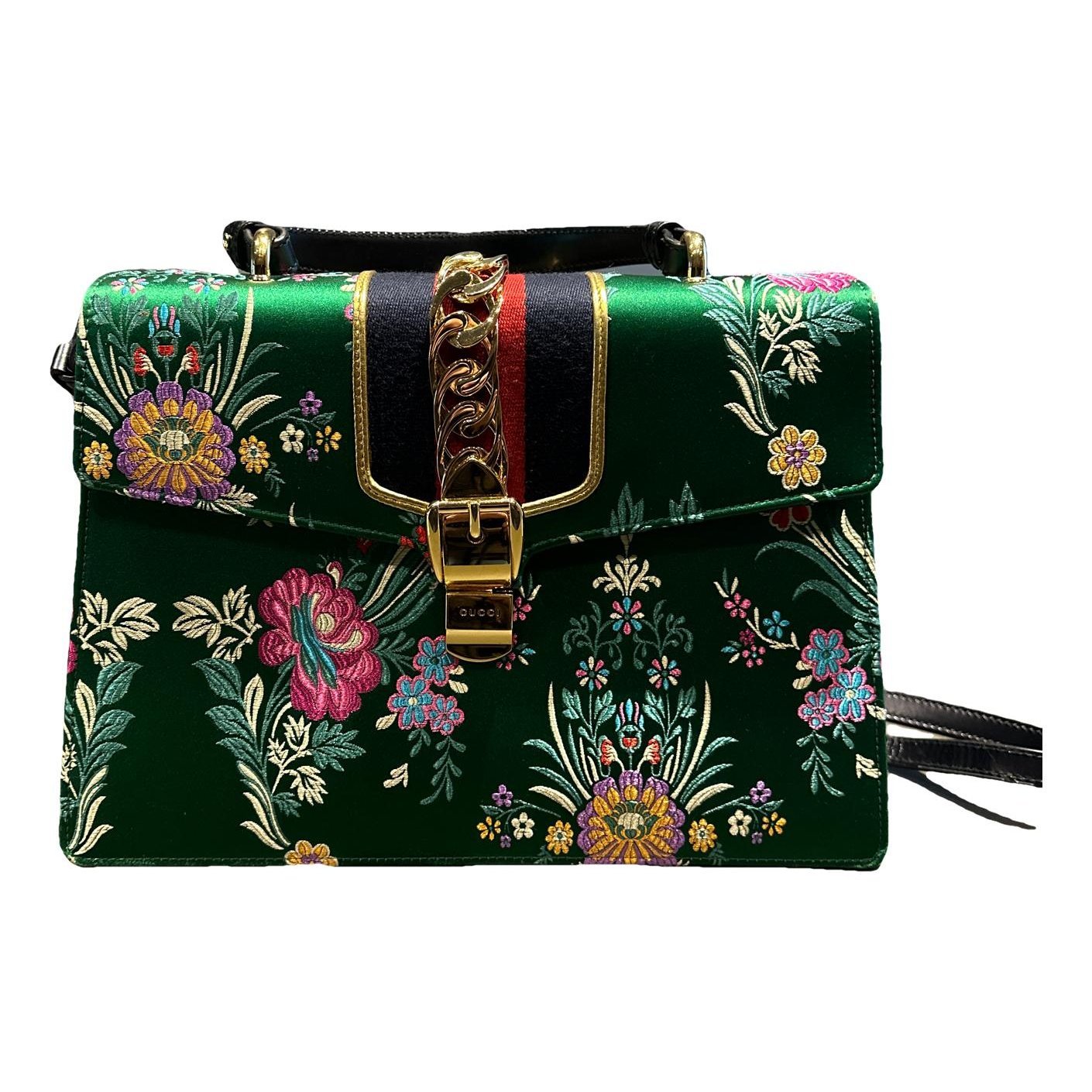 Sylvie silk handbag