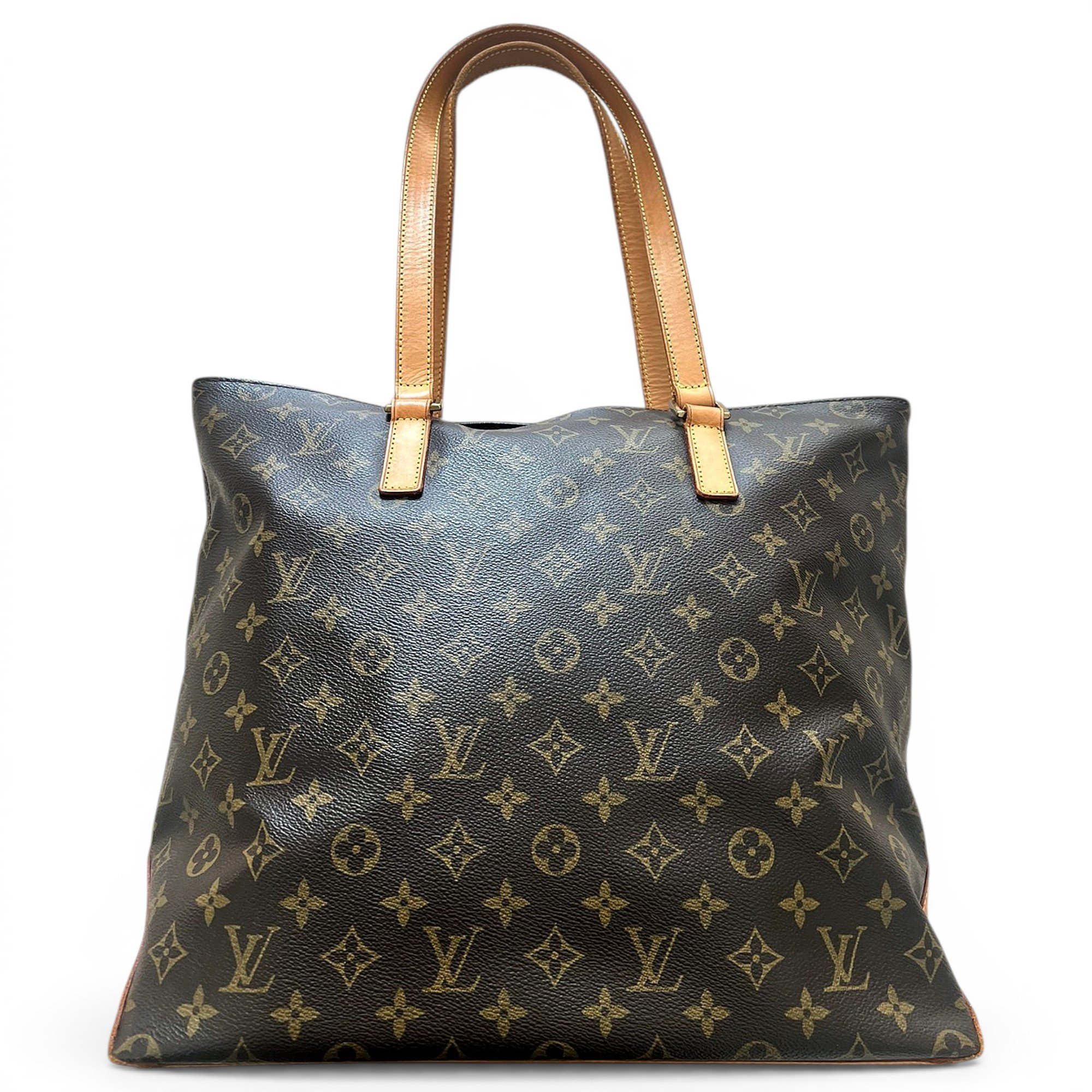Leather tote