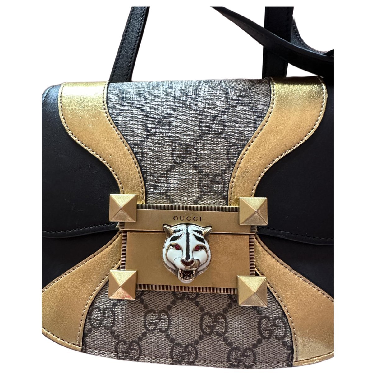 Leather handbag