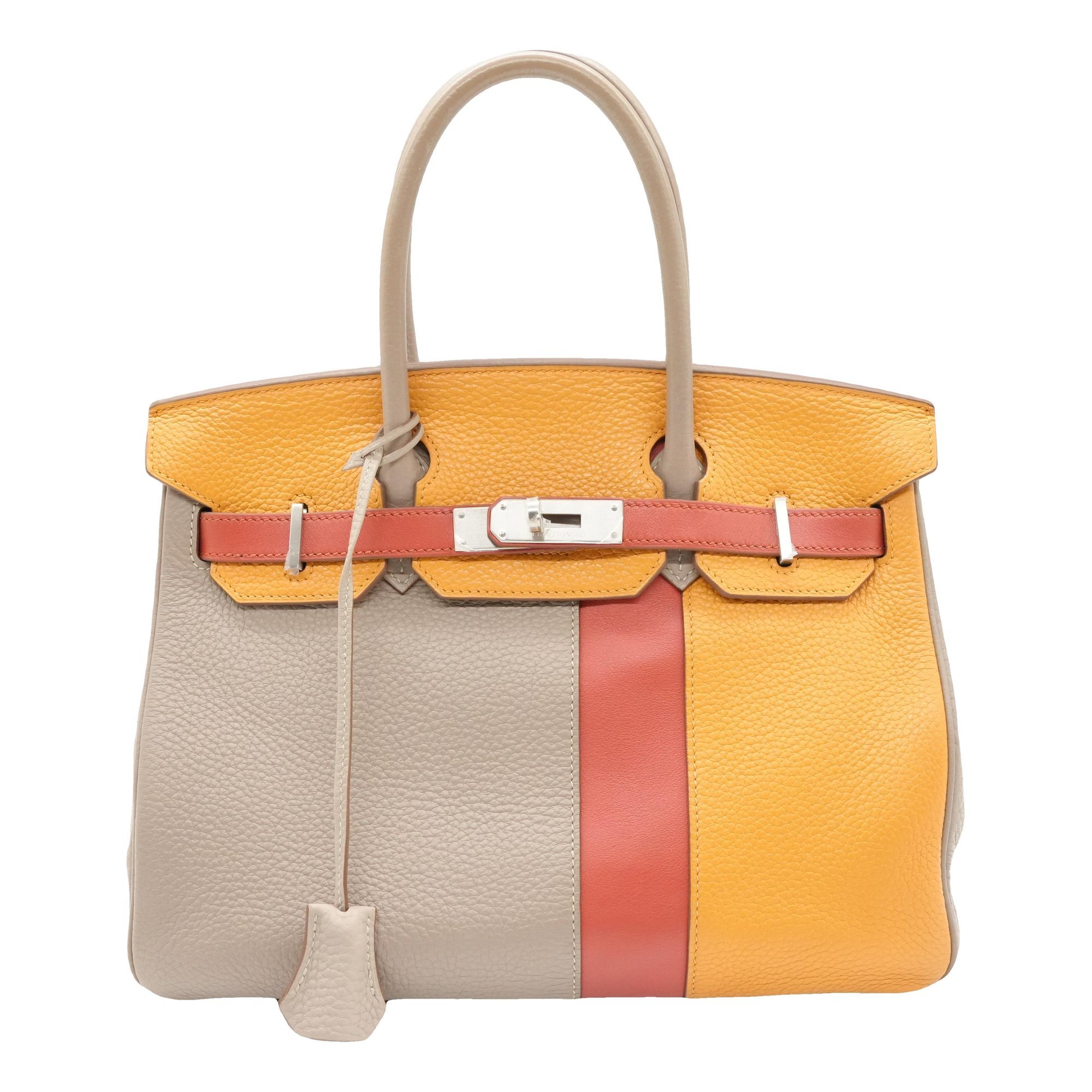Birkin 30 leather handbag