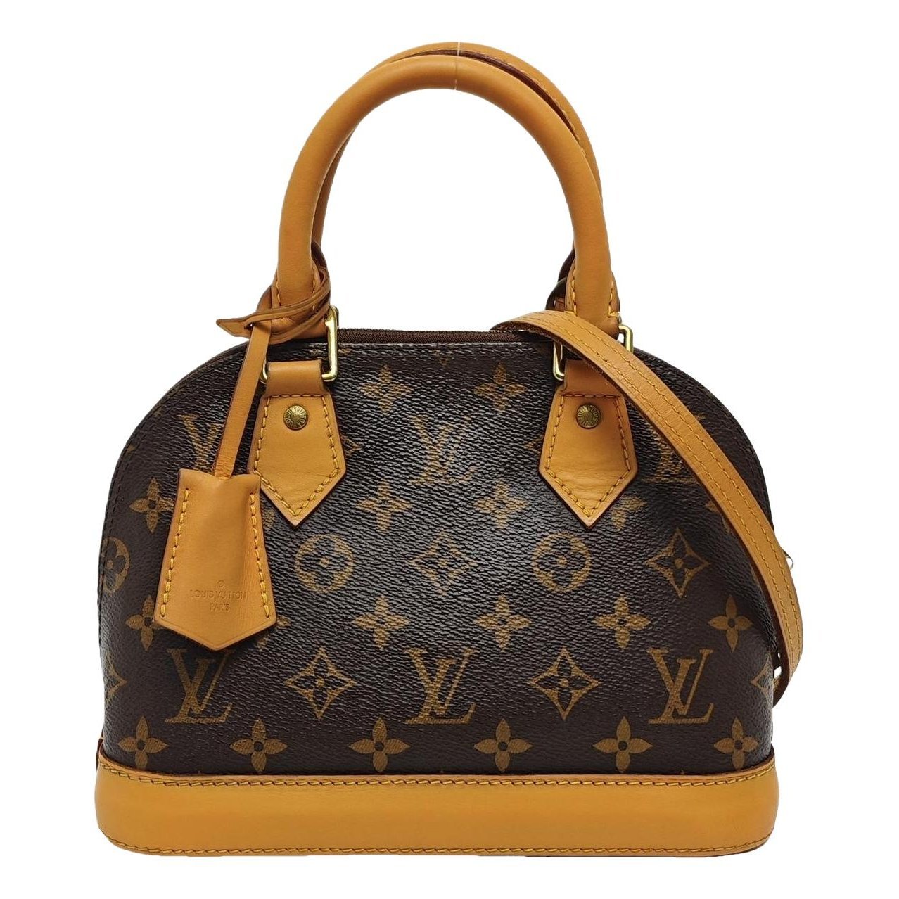 Alma leather handbag