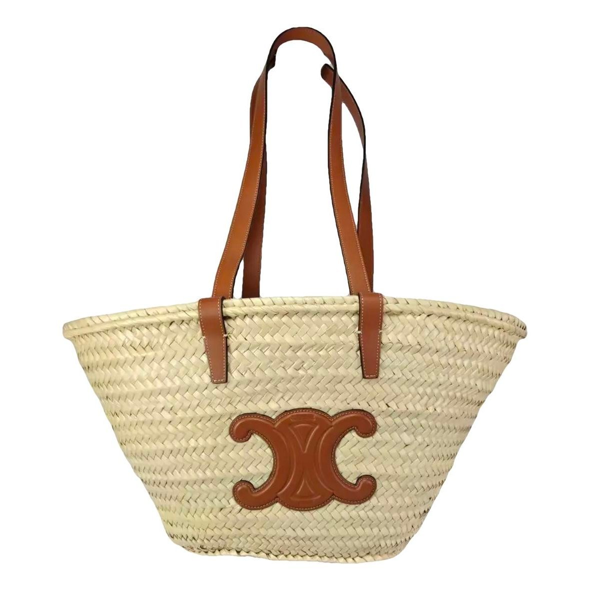 Couffin leather handbag