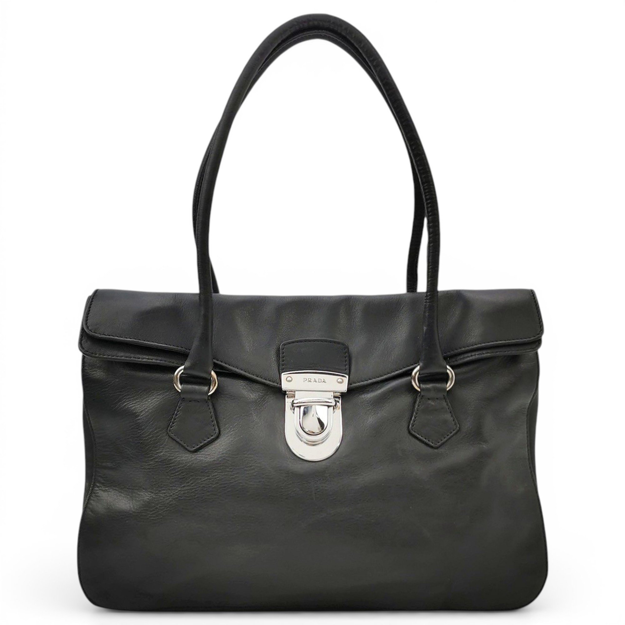 Leather handbag