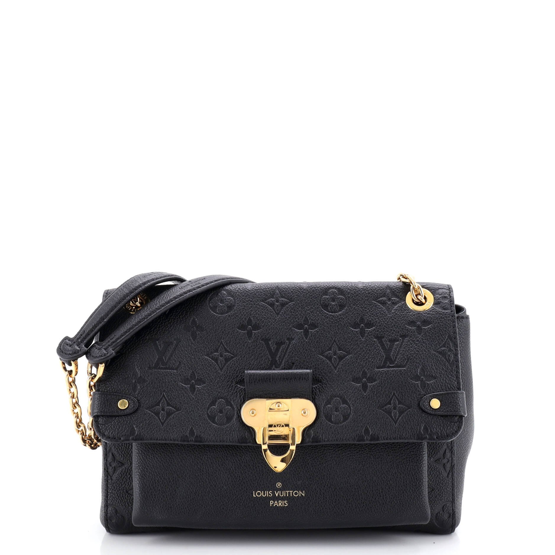 Louis Vuitton Vavin Handbag Monogram Empreinte Leather PM