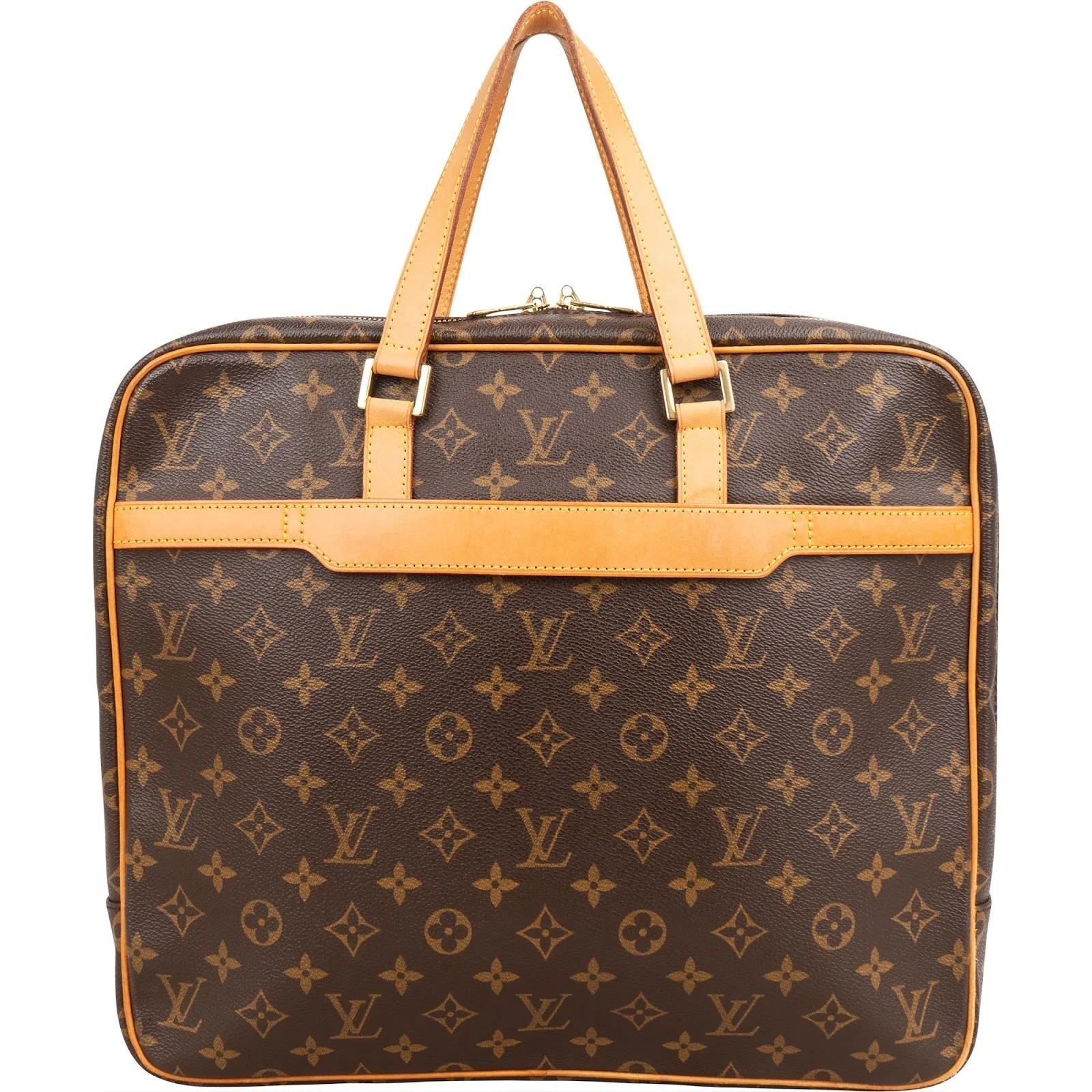 Porte Documents Voyage leather handbag