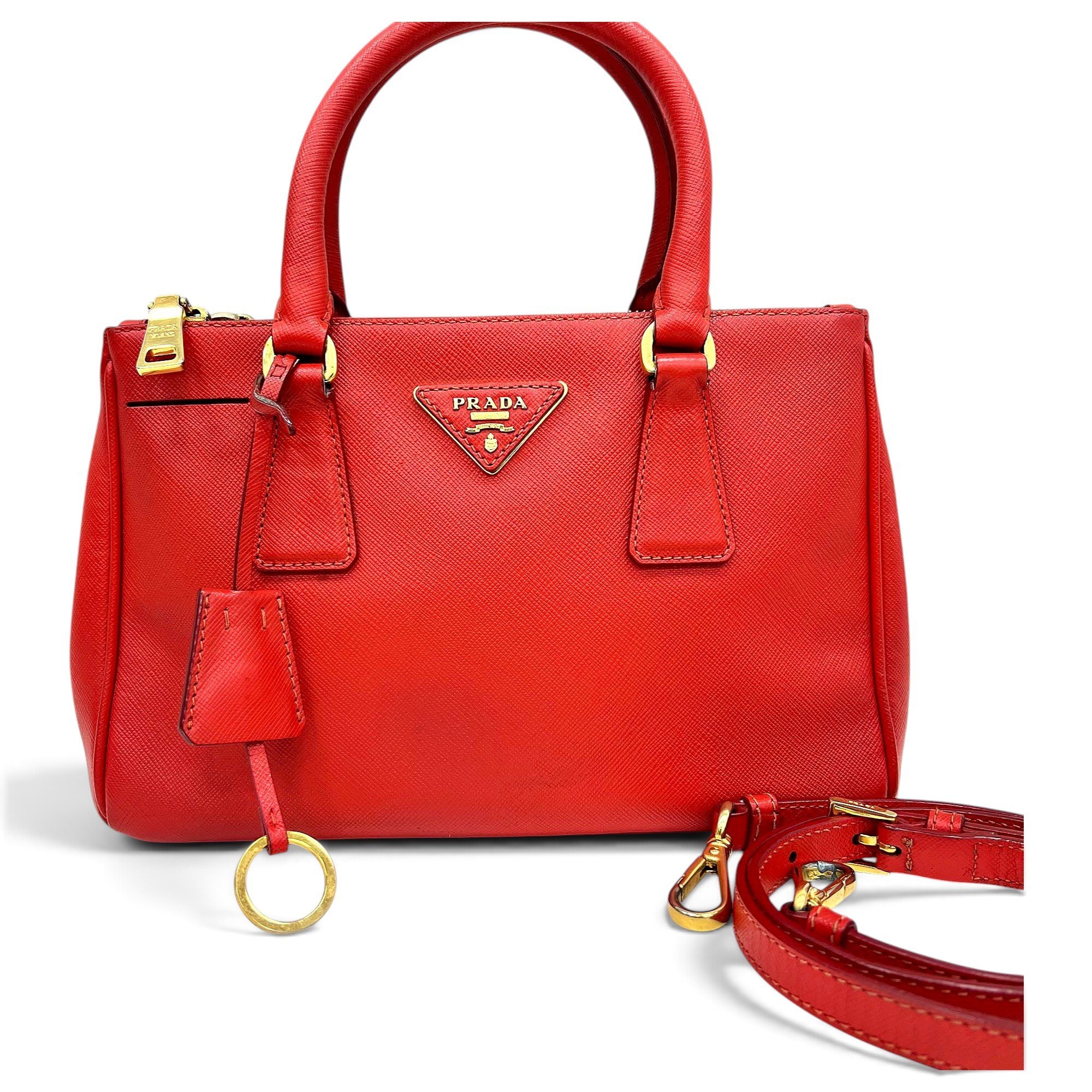 Galleria leather handbag