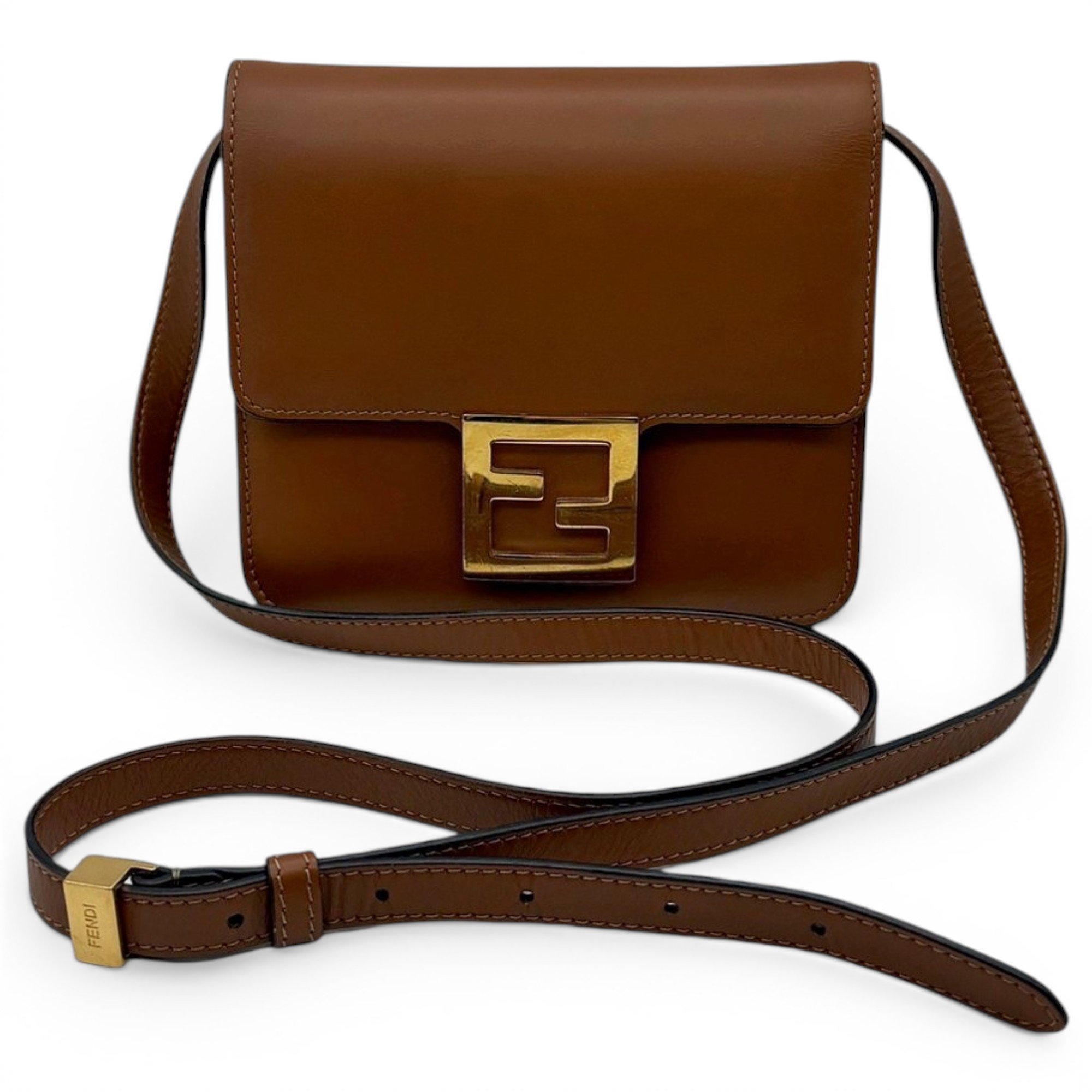 Leather crossbody bag